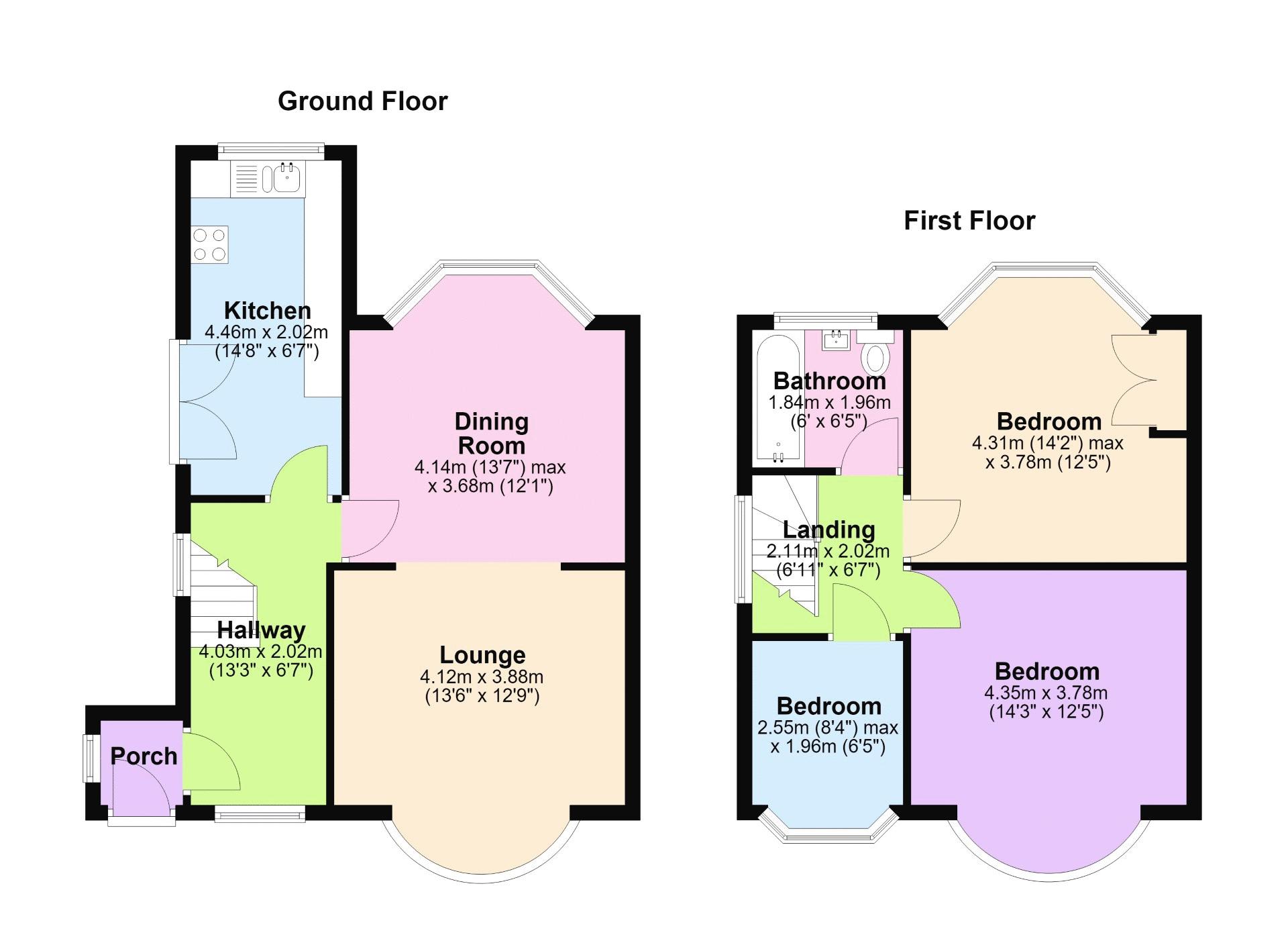 57, Cae Perllan Road, Newport floorplan
