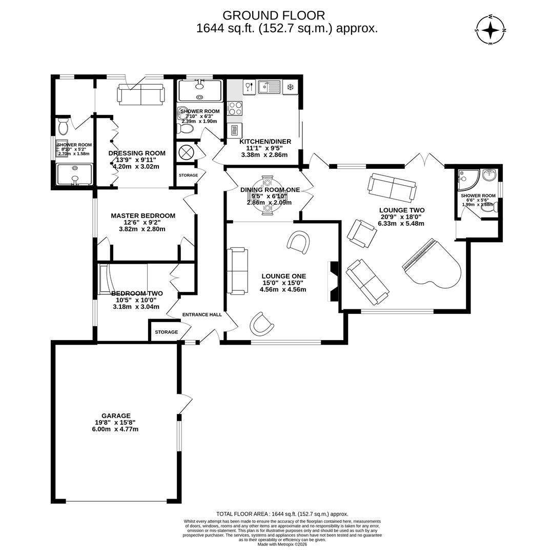 29, Washington Lane, Chorley floorplan