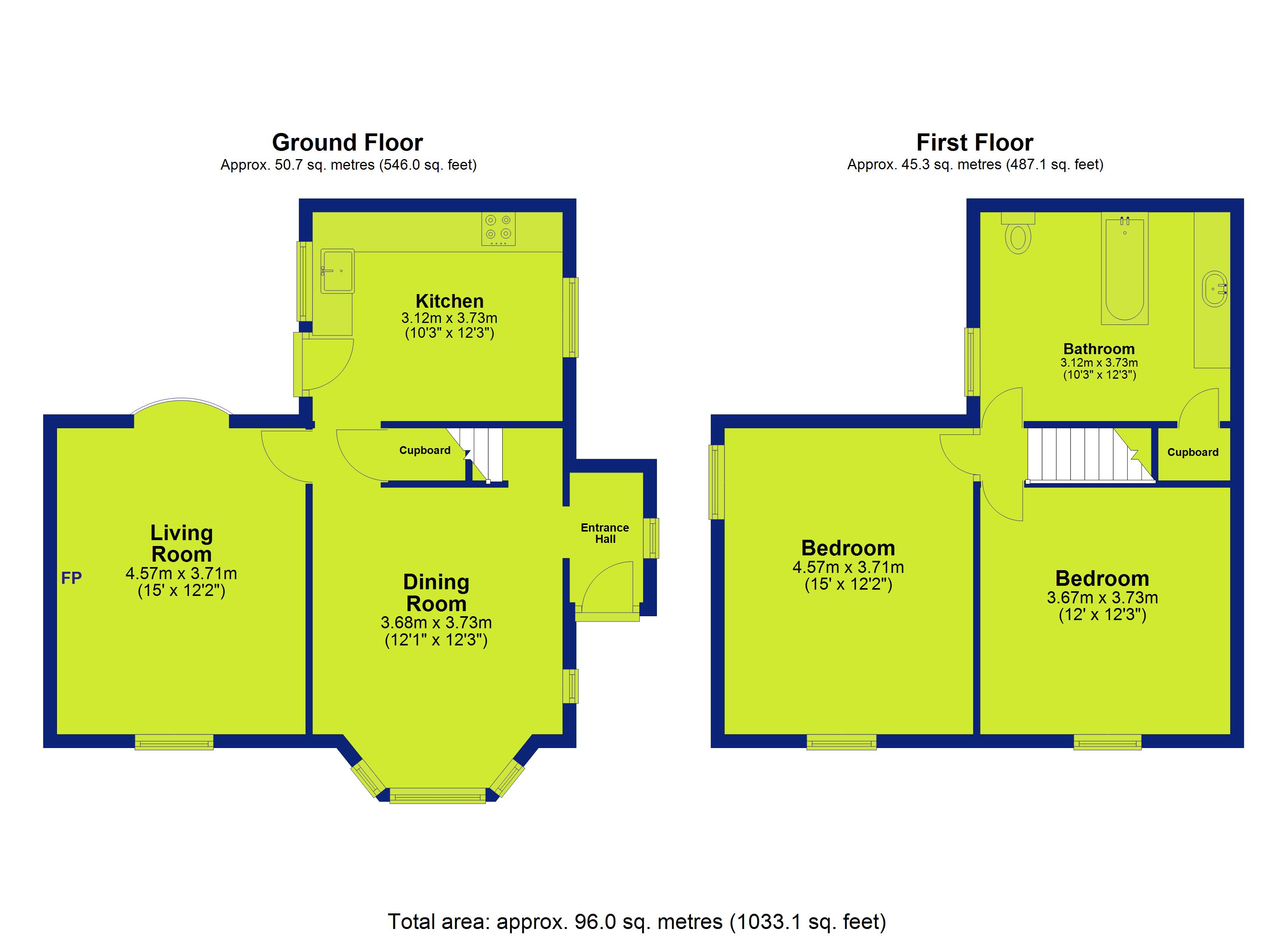 The Lodge, 11, Kirk Lane, Nottingham floorplan