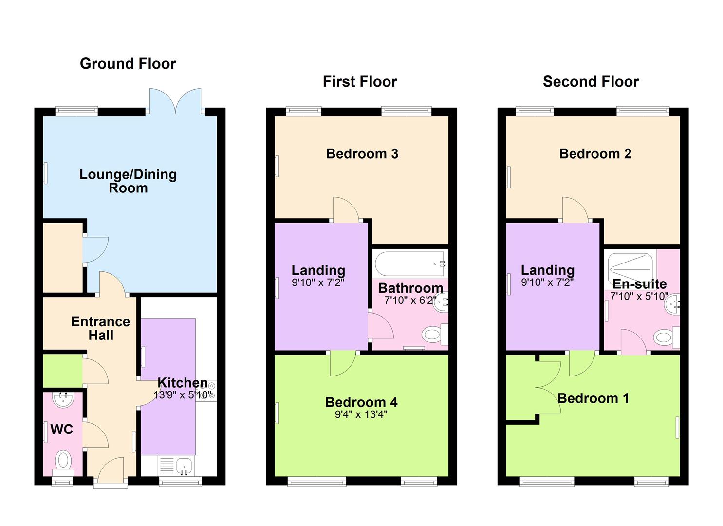 33, Jones Hill, Peterborough floorplan