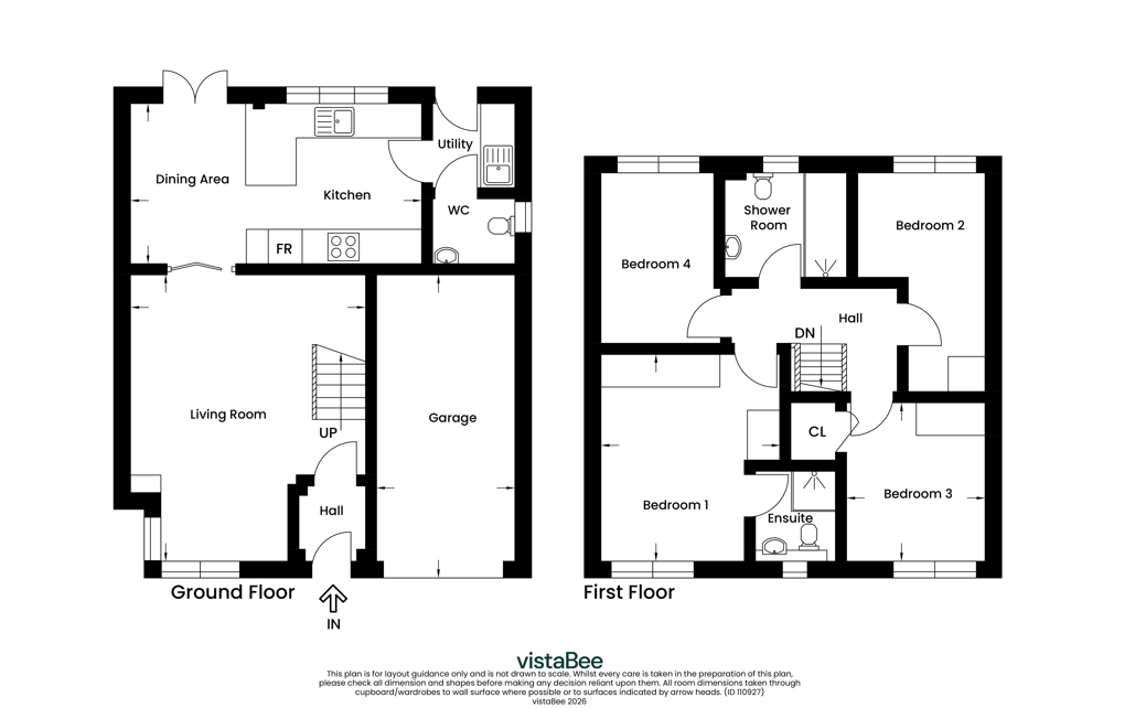 57, Cricketfield Place, Bathgate floorplan