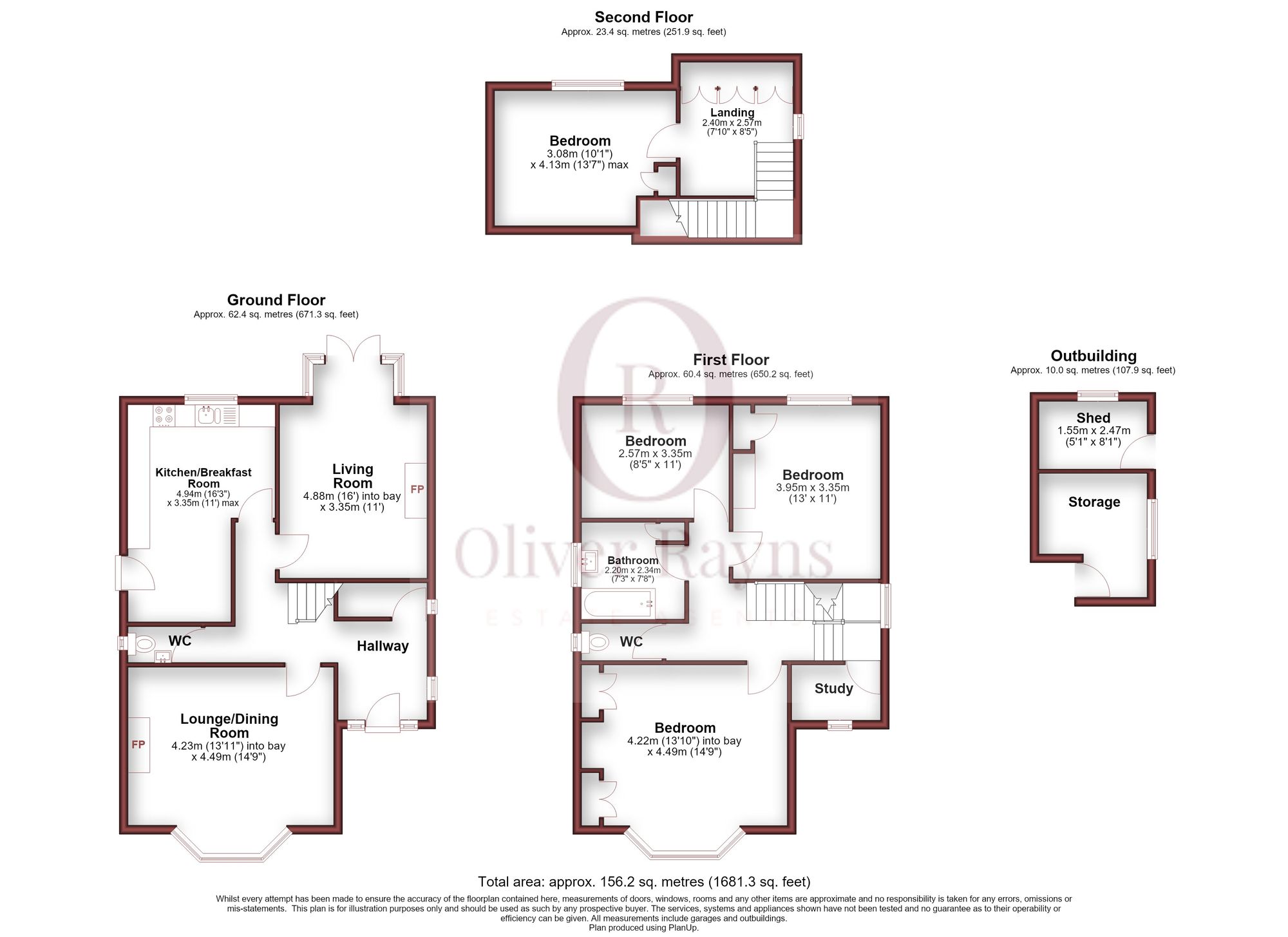 25, Meadhurst Road, Leicester floorplan