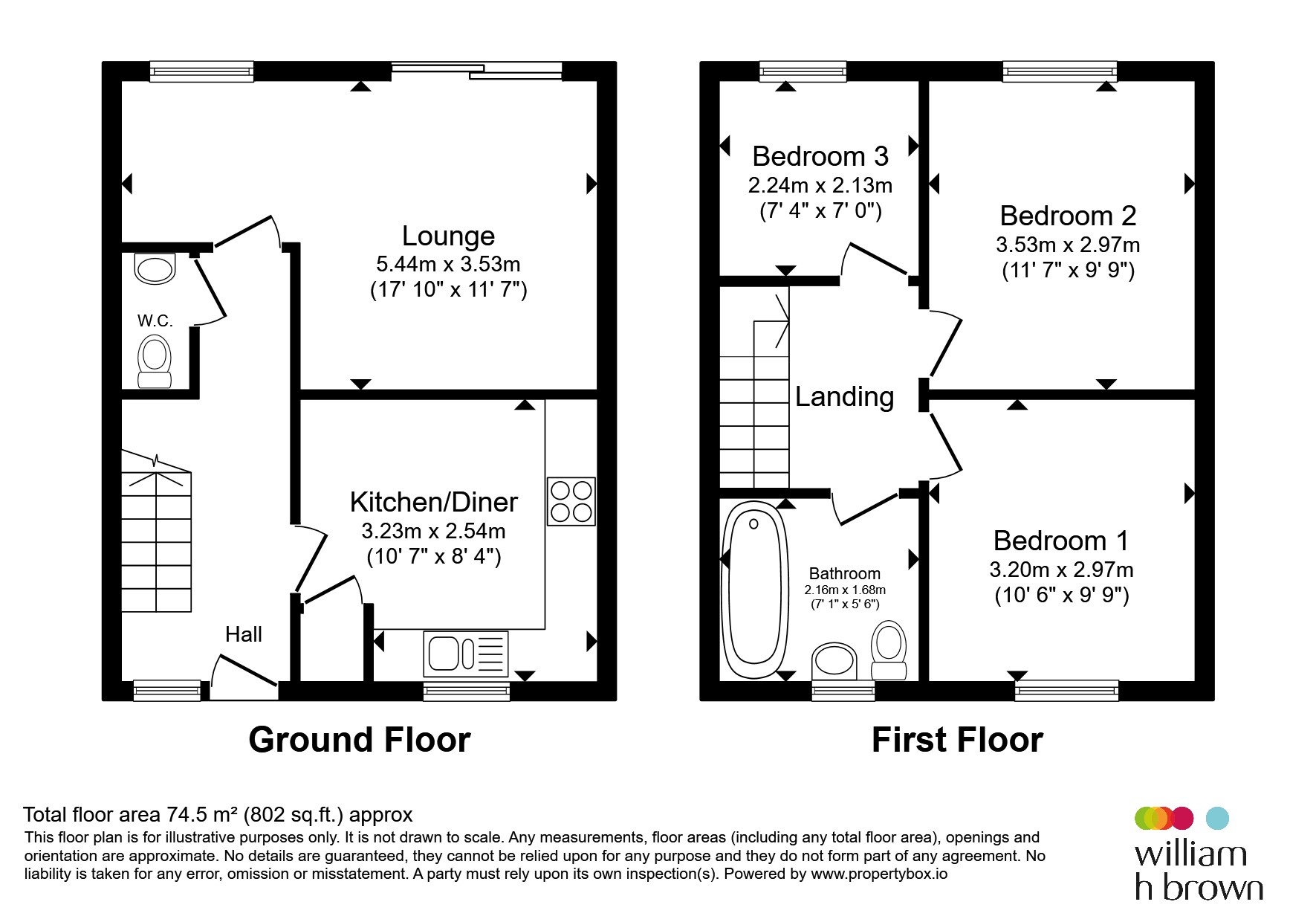 12, Old Mill Close, KING'S LYNN floorplan