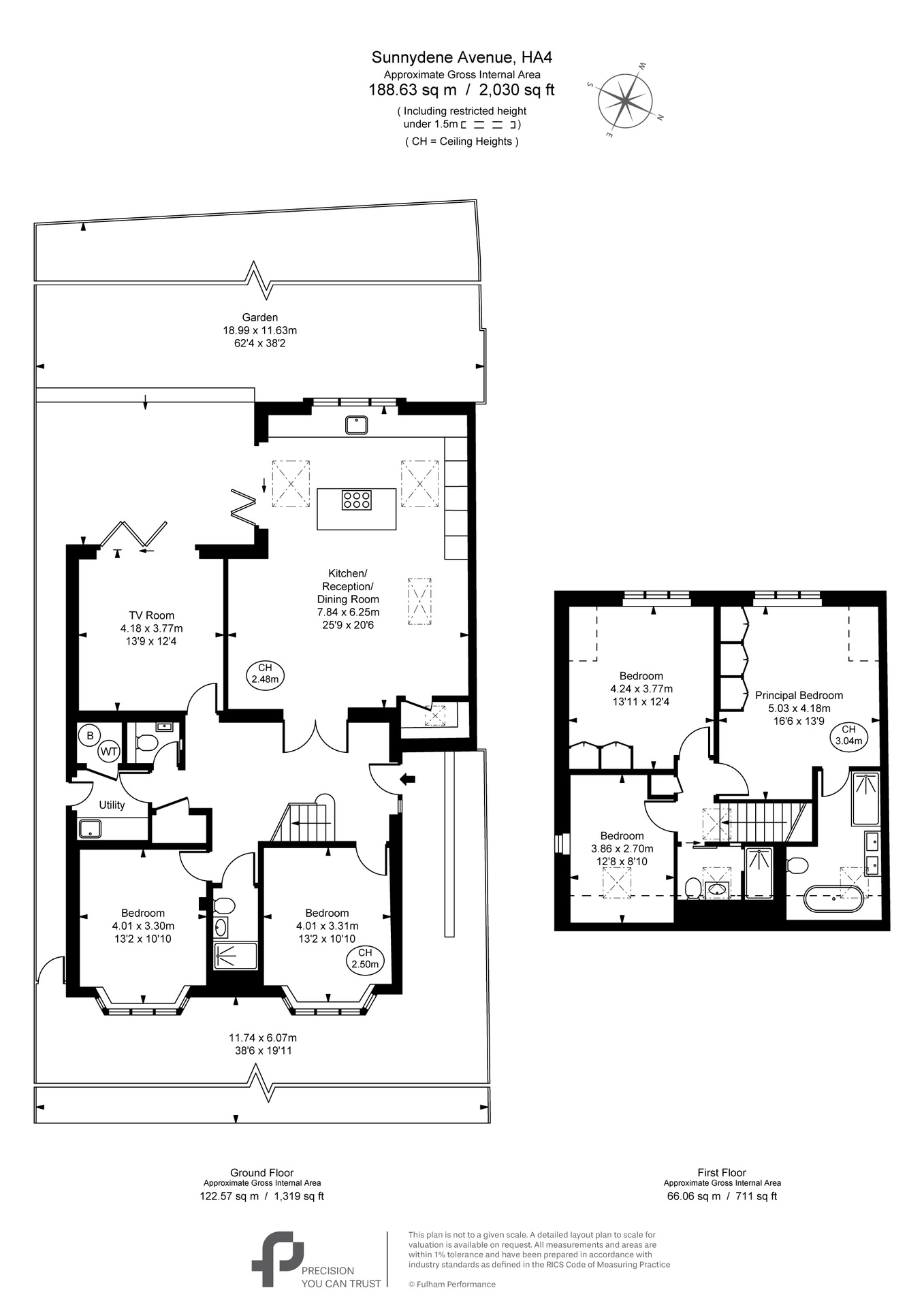 14 Sunnydene Avenue, Ruislip floorplan