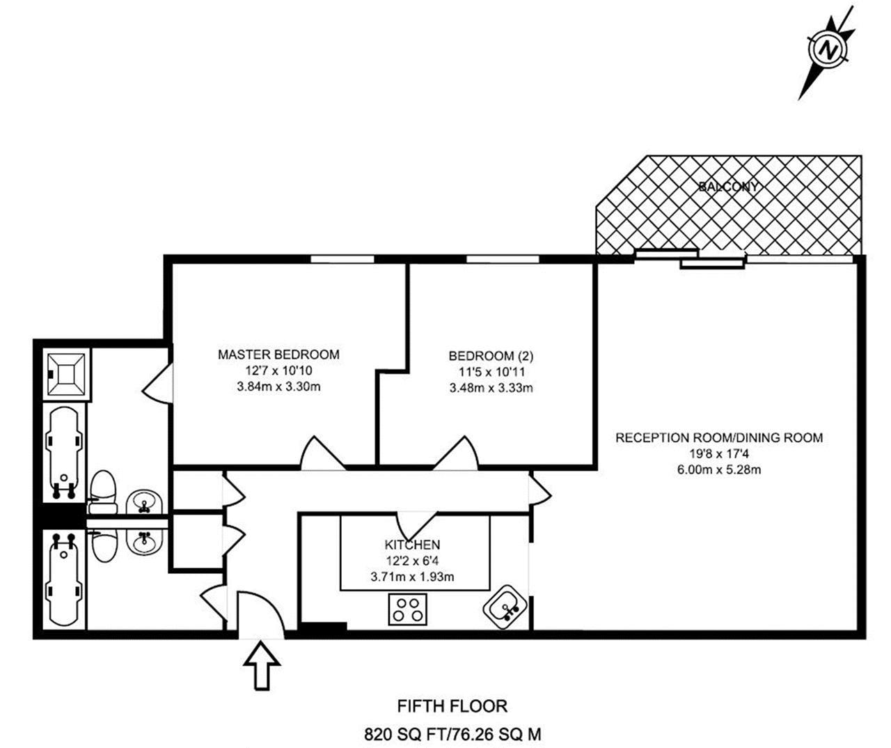 2 Bedrooms Flat for sale in Wards Wharf Approach, London E16