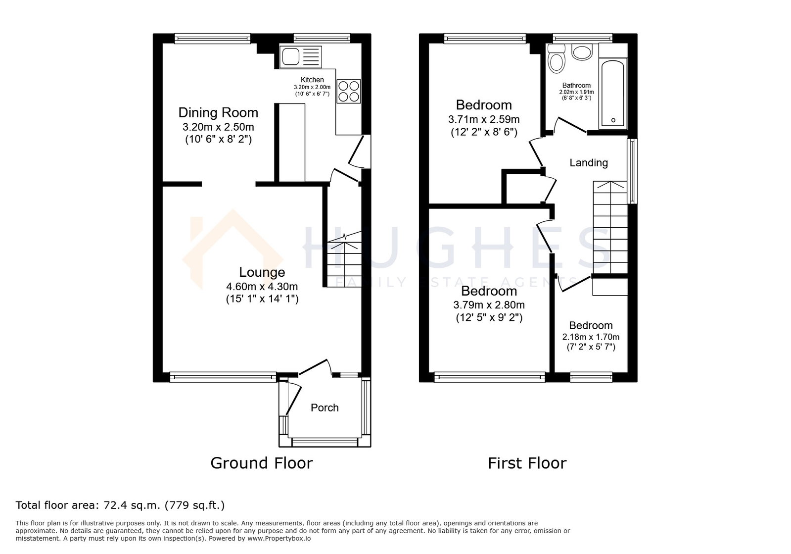 7, Riber Close, Sheffield floorplan