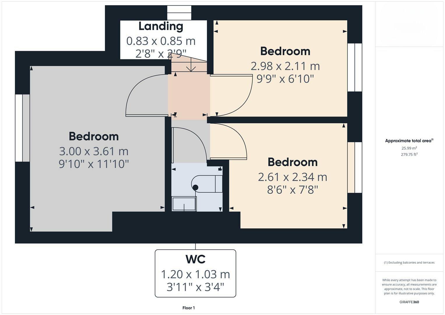 220, Woods Lane, Burton-On-Trent floorplan