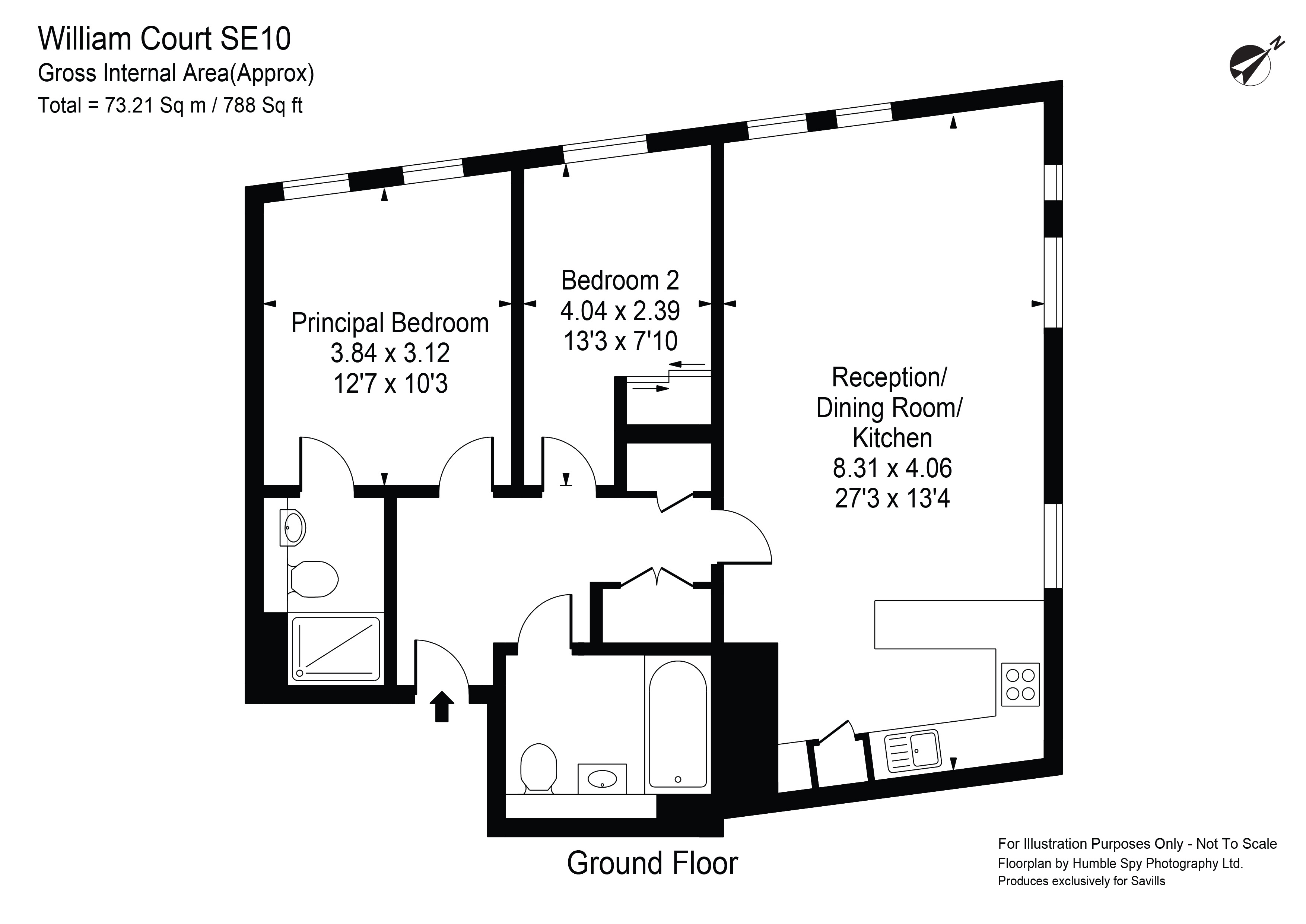William Court, 40 Greenwich High Road, Greenwich, London SE10, 2