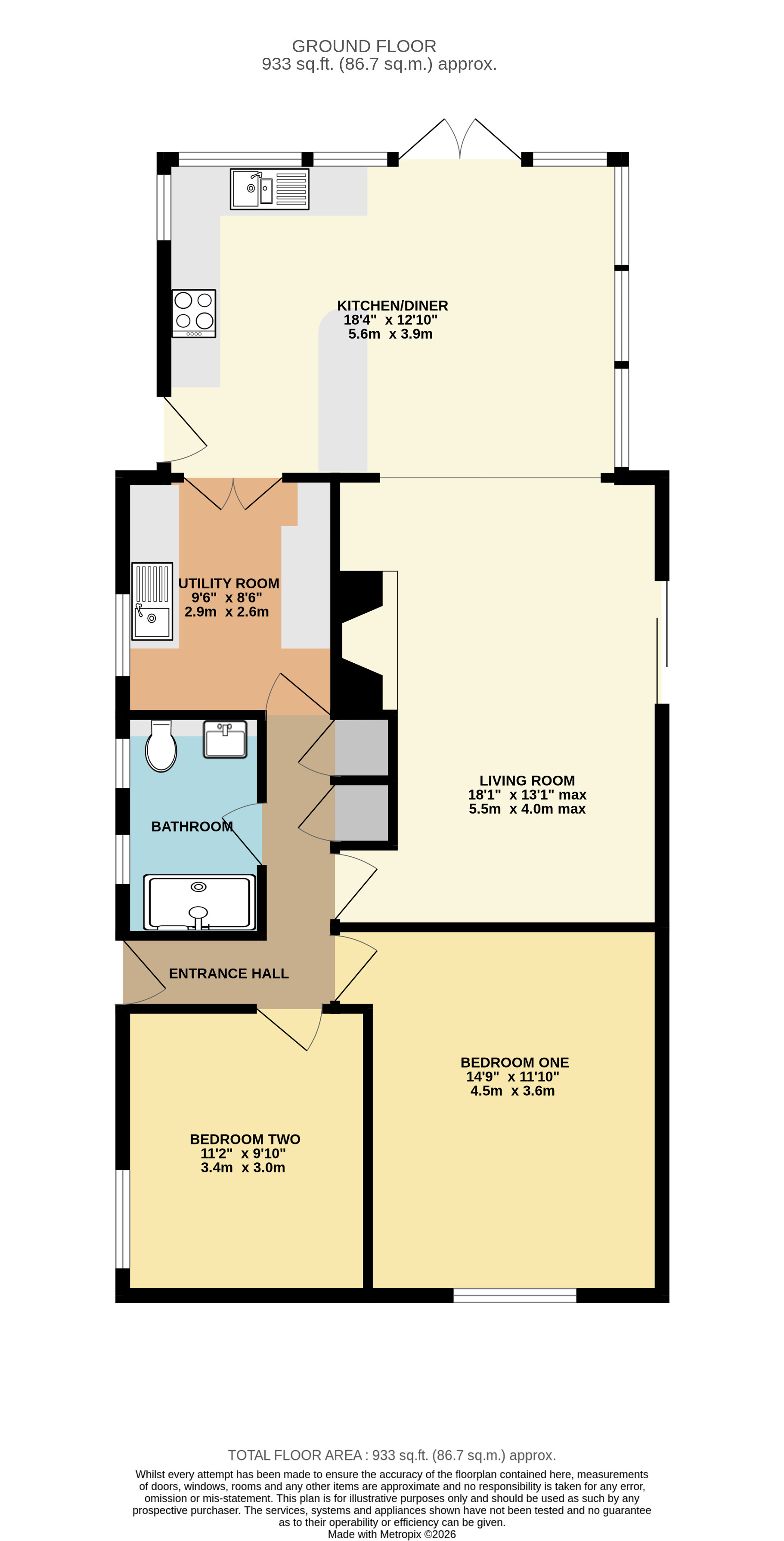 5, Hemerdon Heights, Plymouth floorplan
