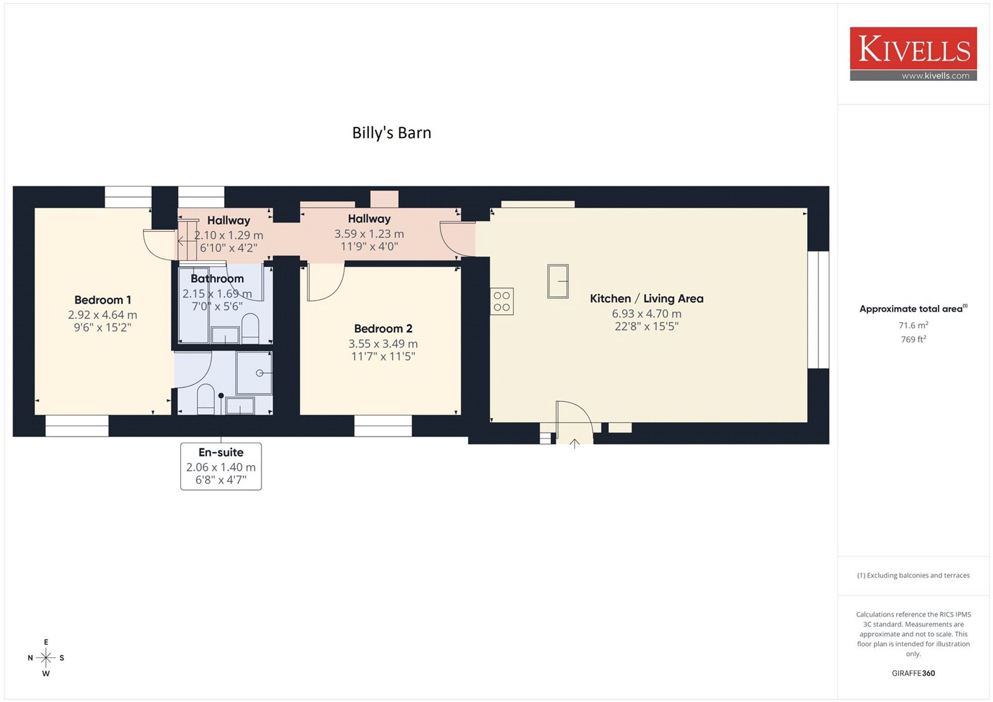 South Worden Farm, Holsworthy floorplan