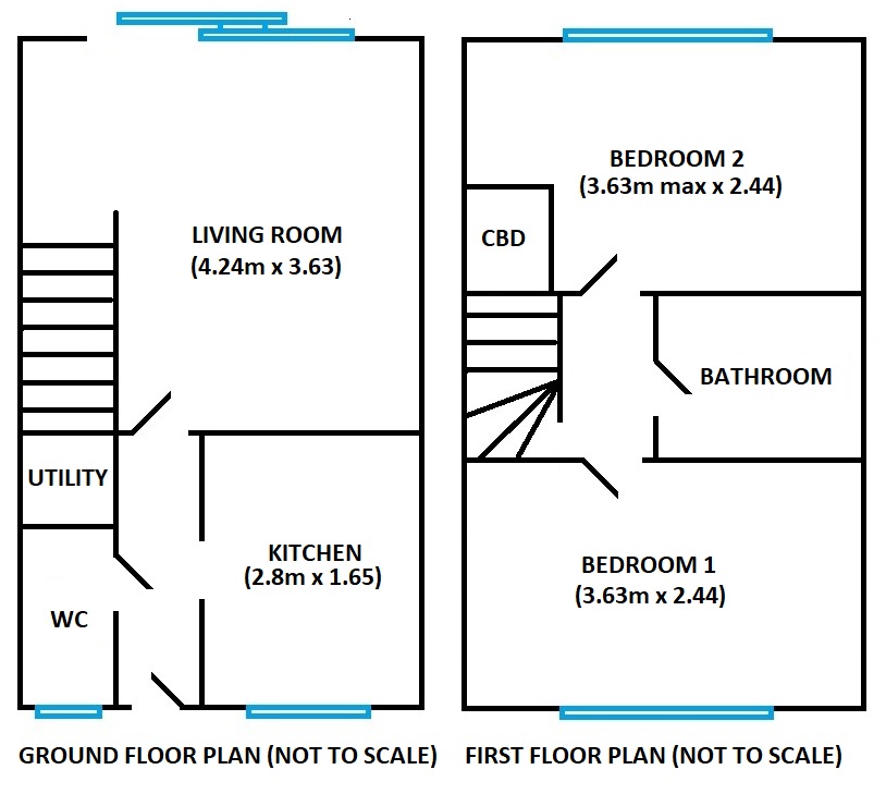 2 Bedrooms Terraced house for sale in Mallow Court, Willand EX15