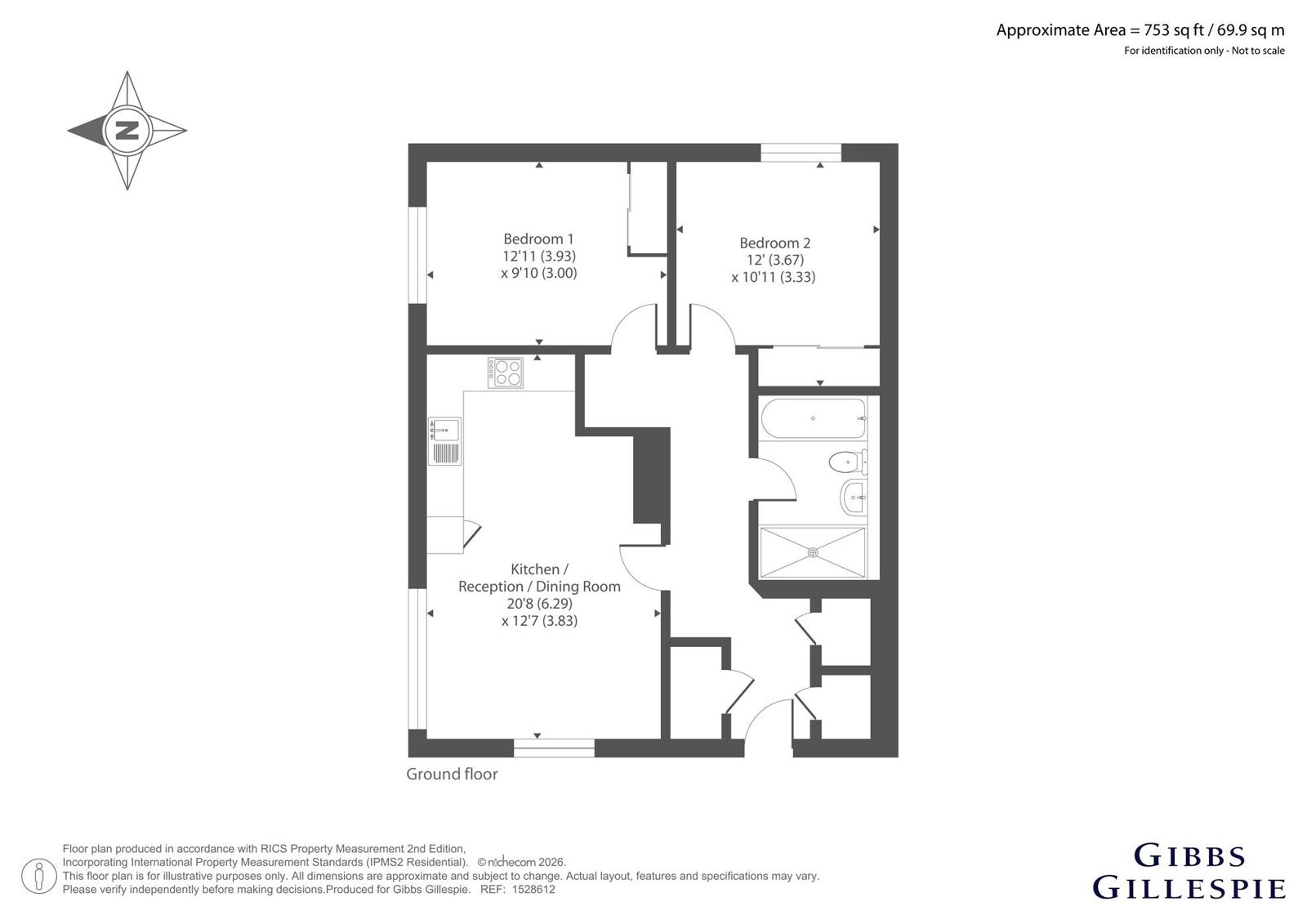 Royal Quay, Uxbridge floorplan