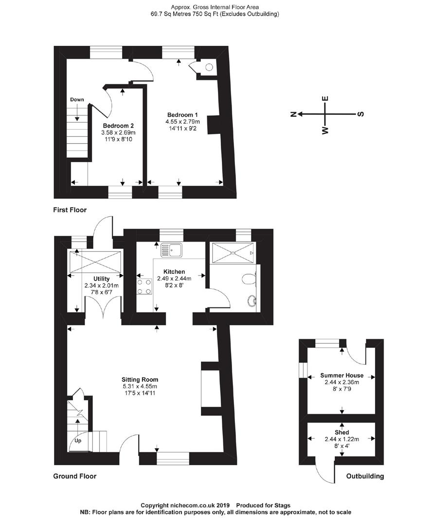 Wayside, Beaminster floorplan