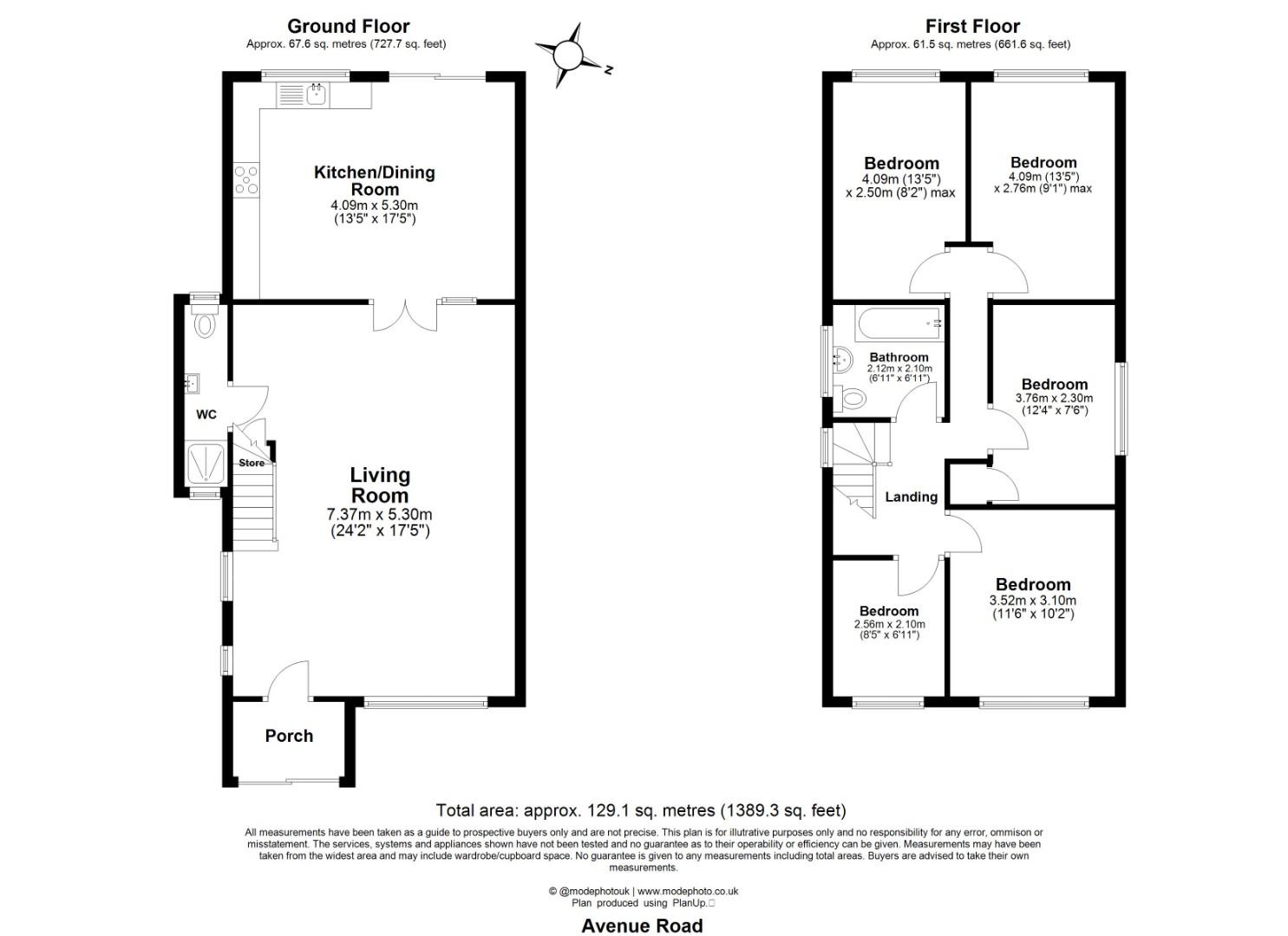 39, Avenue Road, Romford floorplan