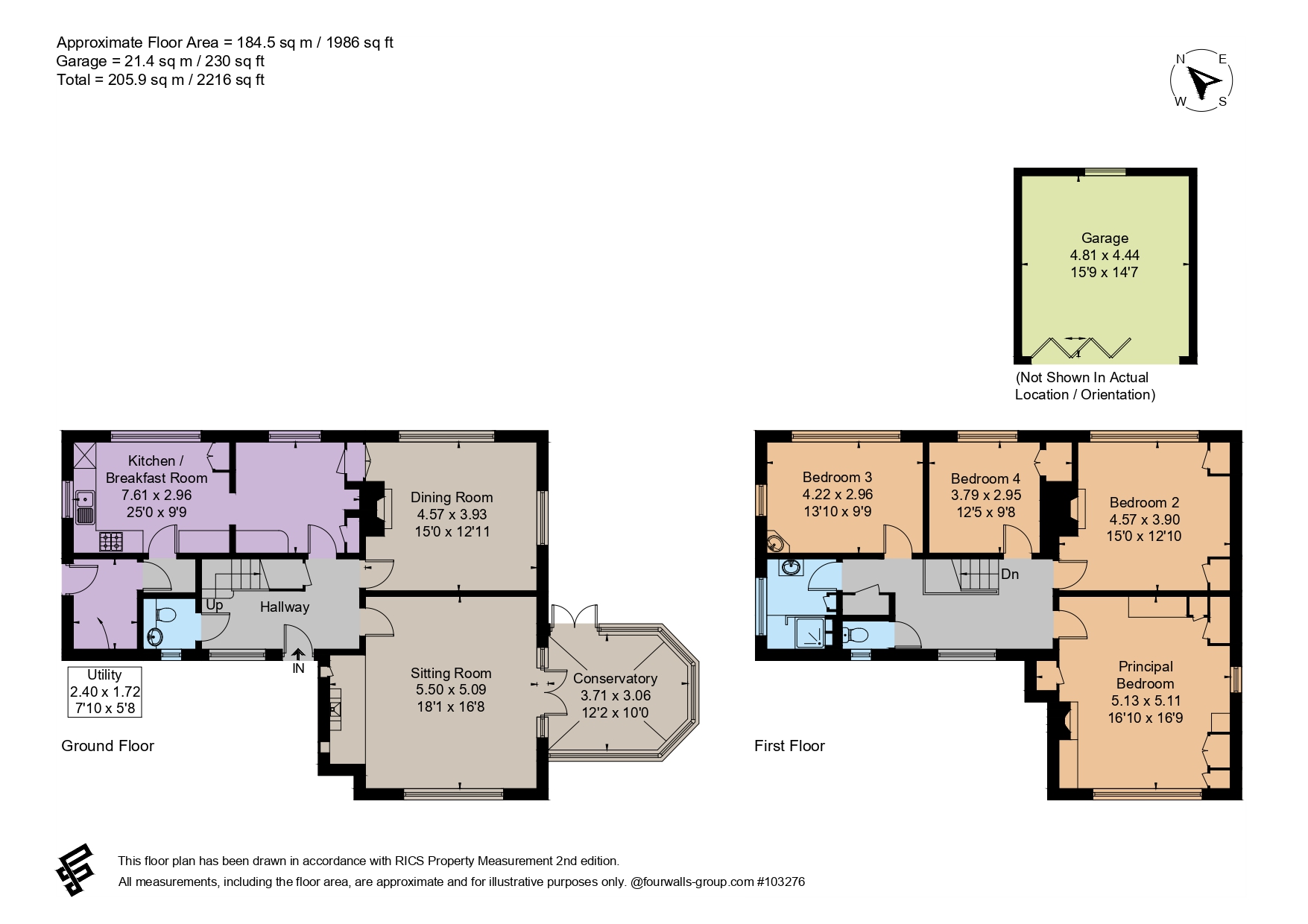 Leverstock, 1, Oakhurst Avenue, Hertfordshire floorplan