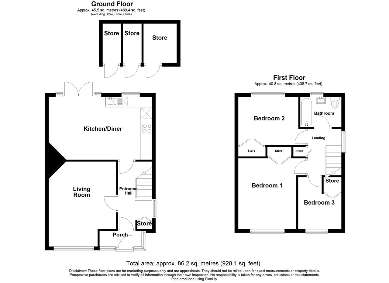 22, Kenilworth Drive, Kirk Hallam floorplan