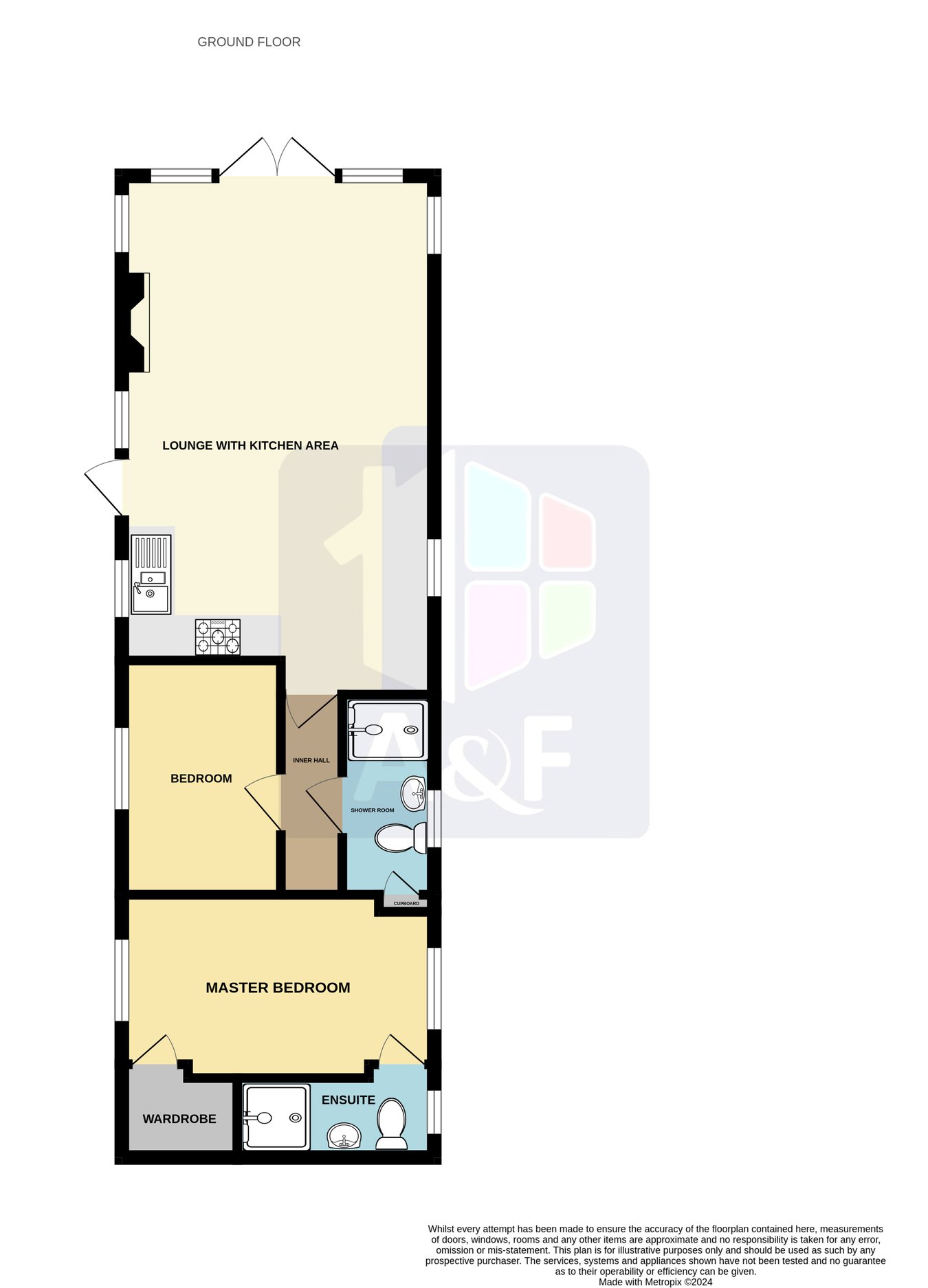 43 Beach Walk, Retreat Caravan Park, Berrow Road, Burnham-on-Sea floorplan