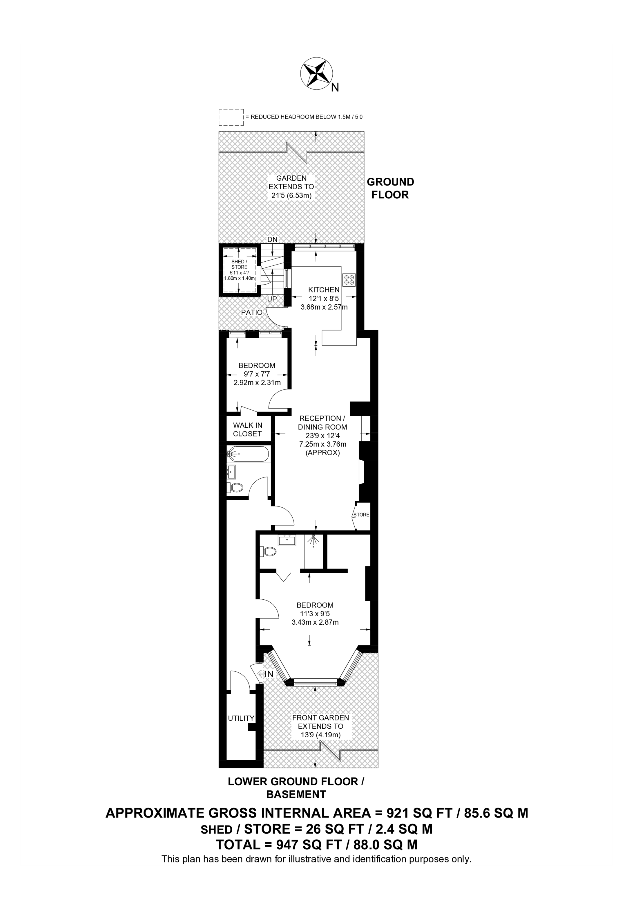 Hammersmith Grove, Hammersmith floorplan