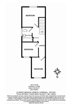 10, Vinery Meadow, Penryn floorplan