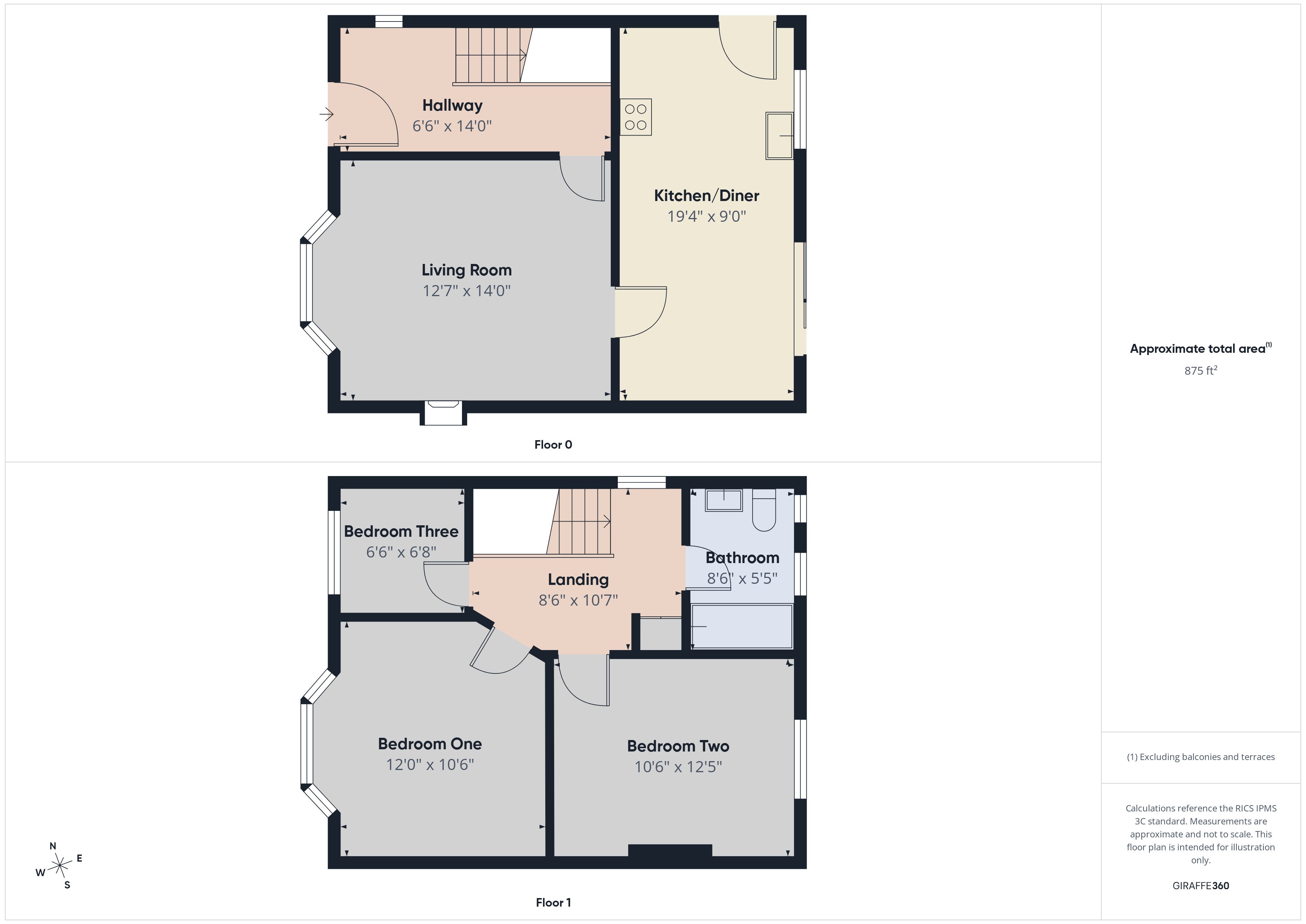 25a, Claremont Avenue, Nottingham floorplan