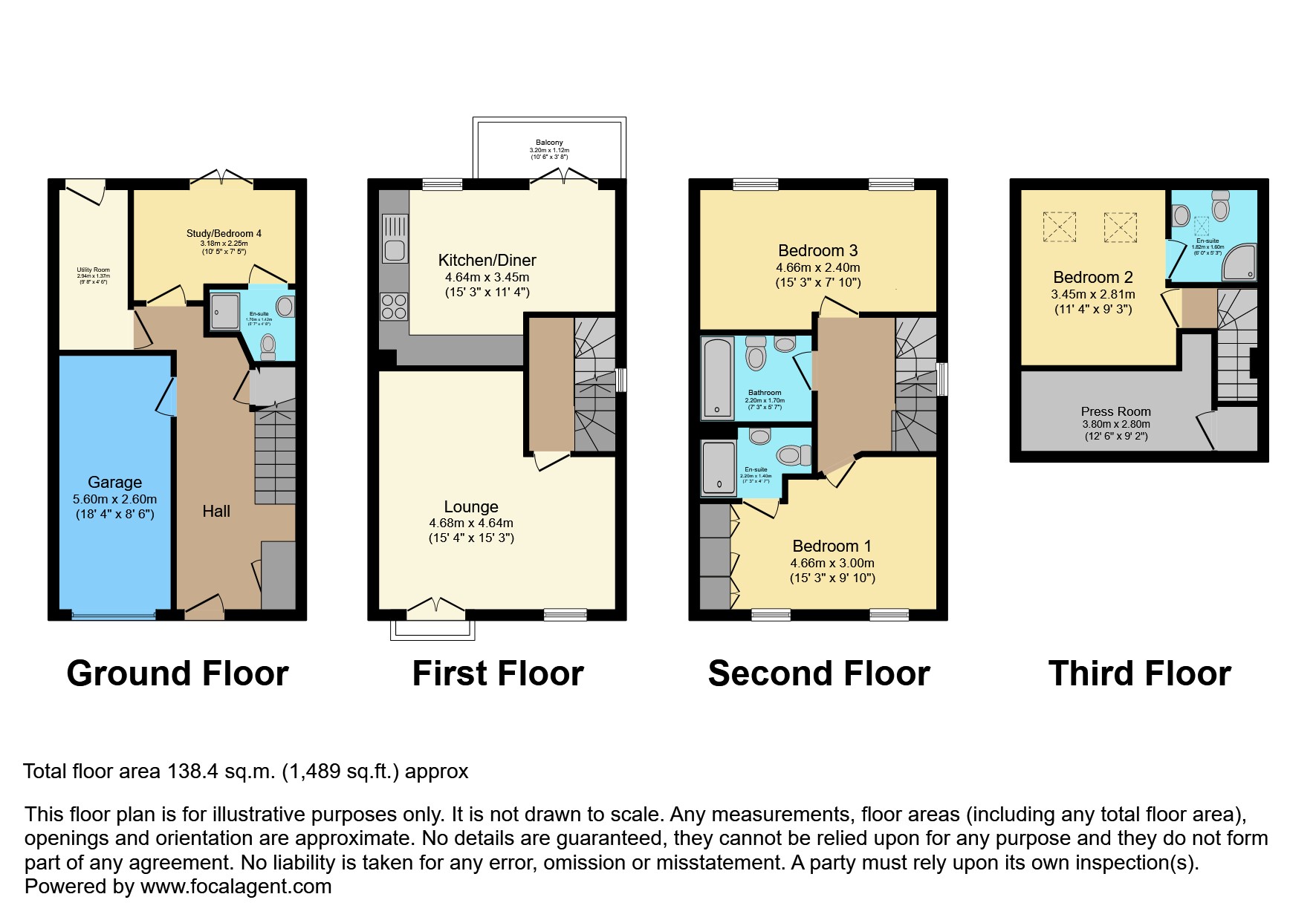 Cartwright Way, Beeston floorplan