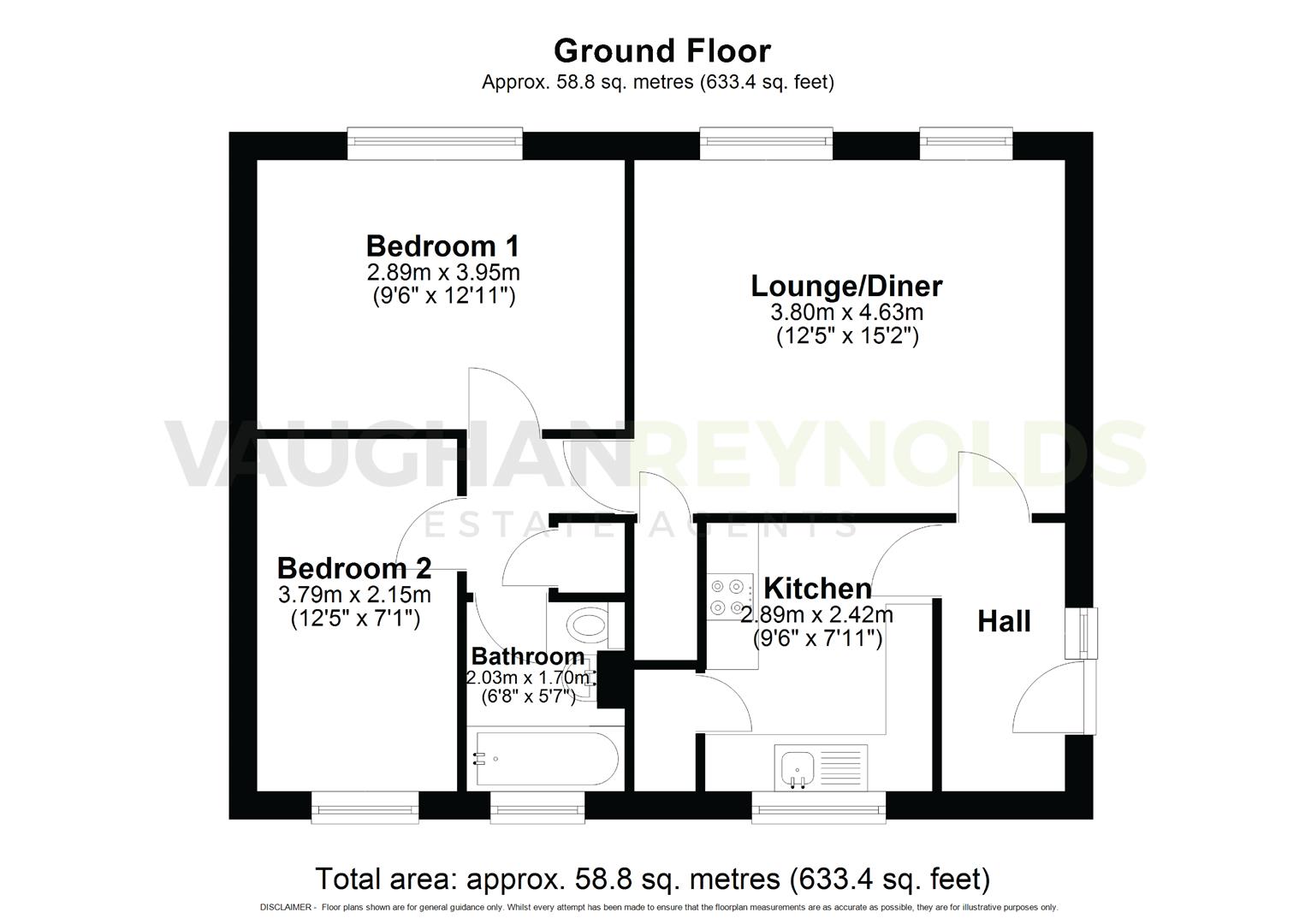 18, Hertford Road, Stratford-Upon-Avon floorplan