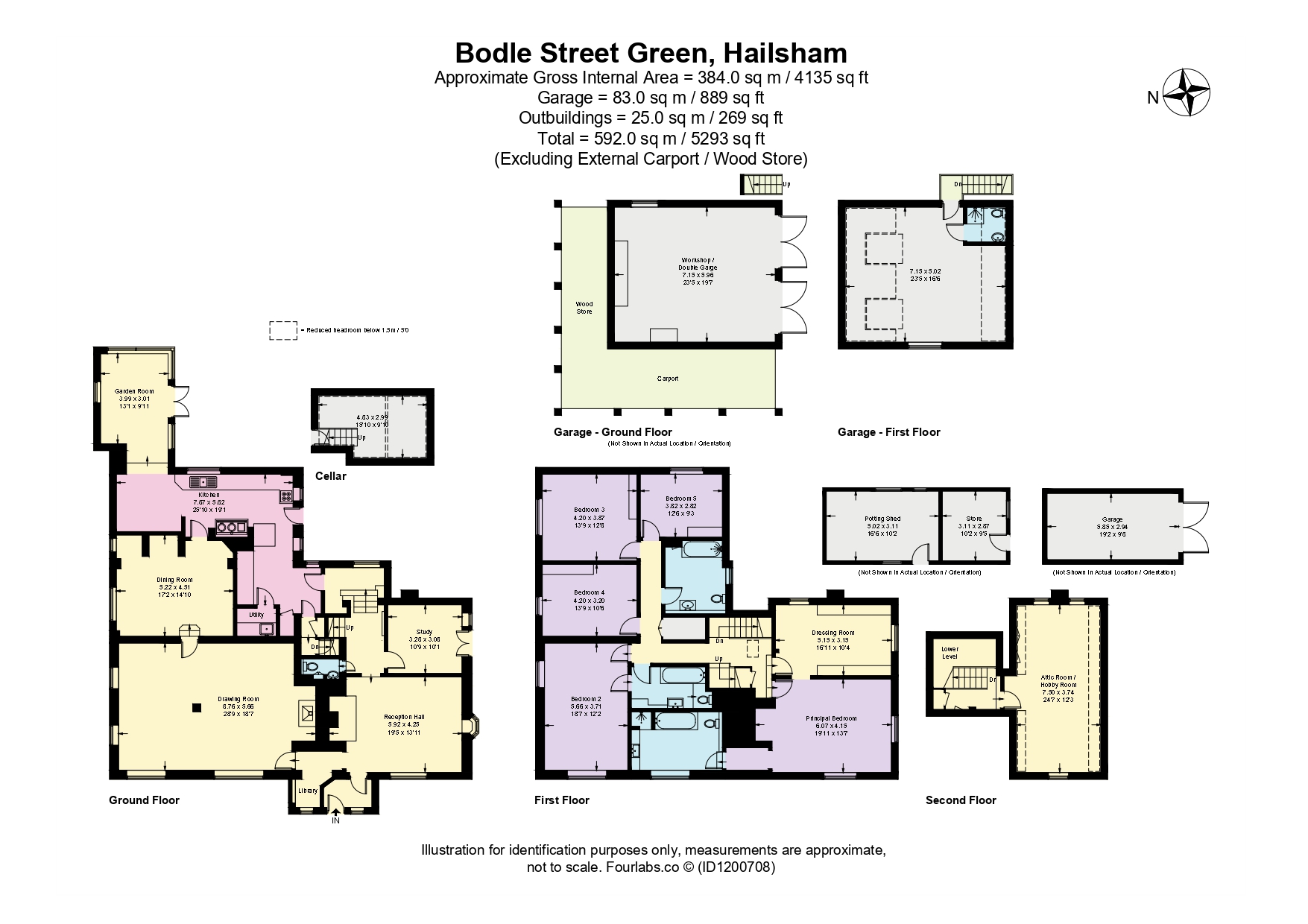 Trumpetts Farm,, Bodle Street Green, Hailsham floorplan