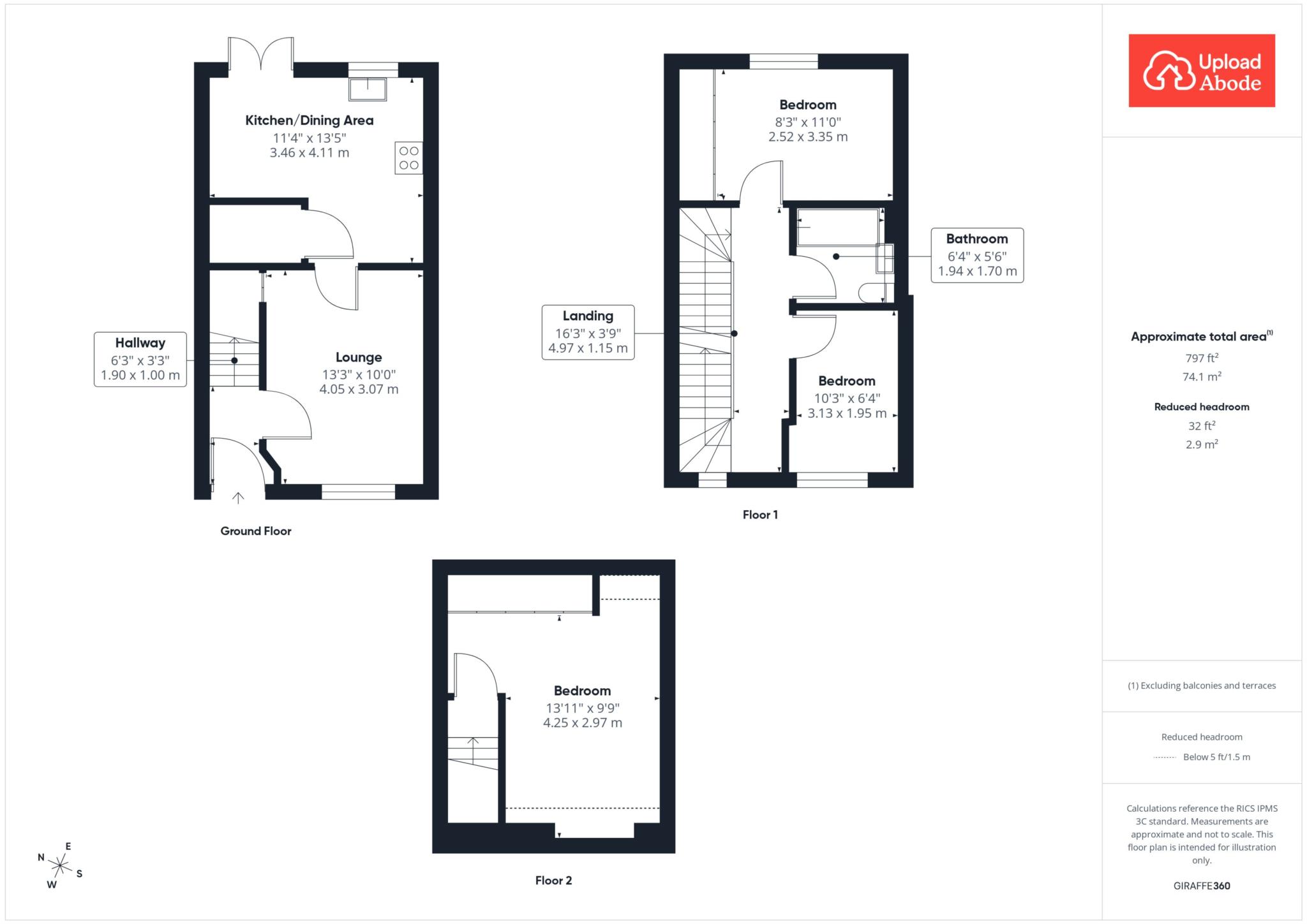 4, Paterson Walk, Motherwell floorplan
