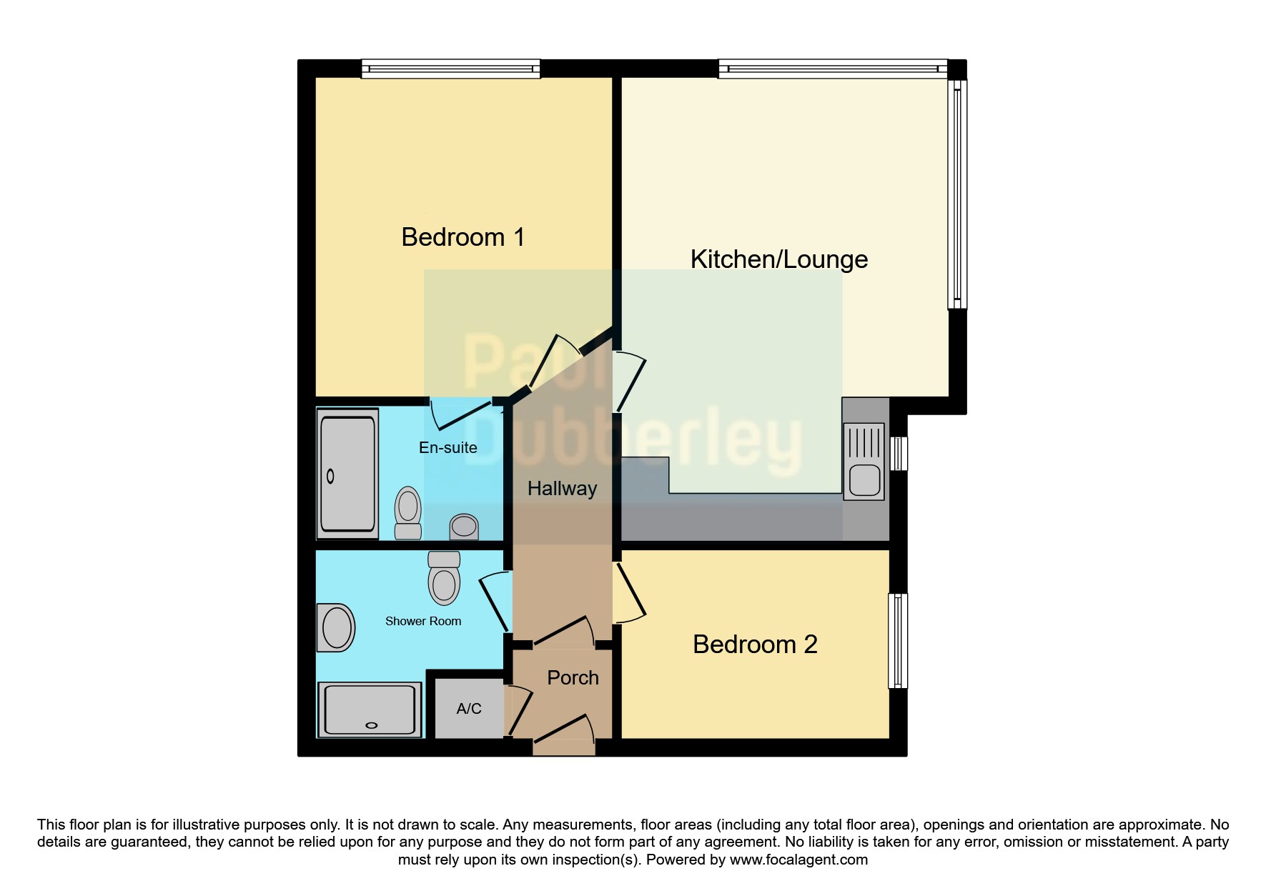128, Essington Way, Wolverhampton floorplan