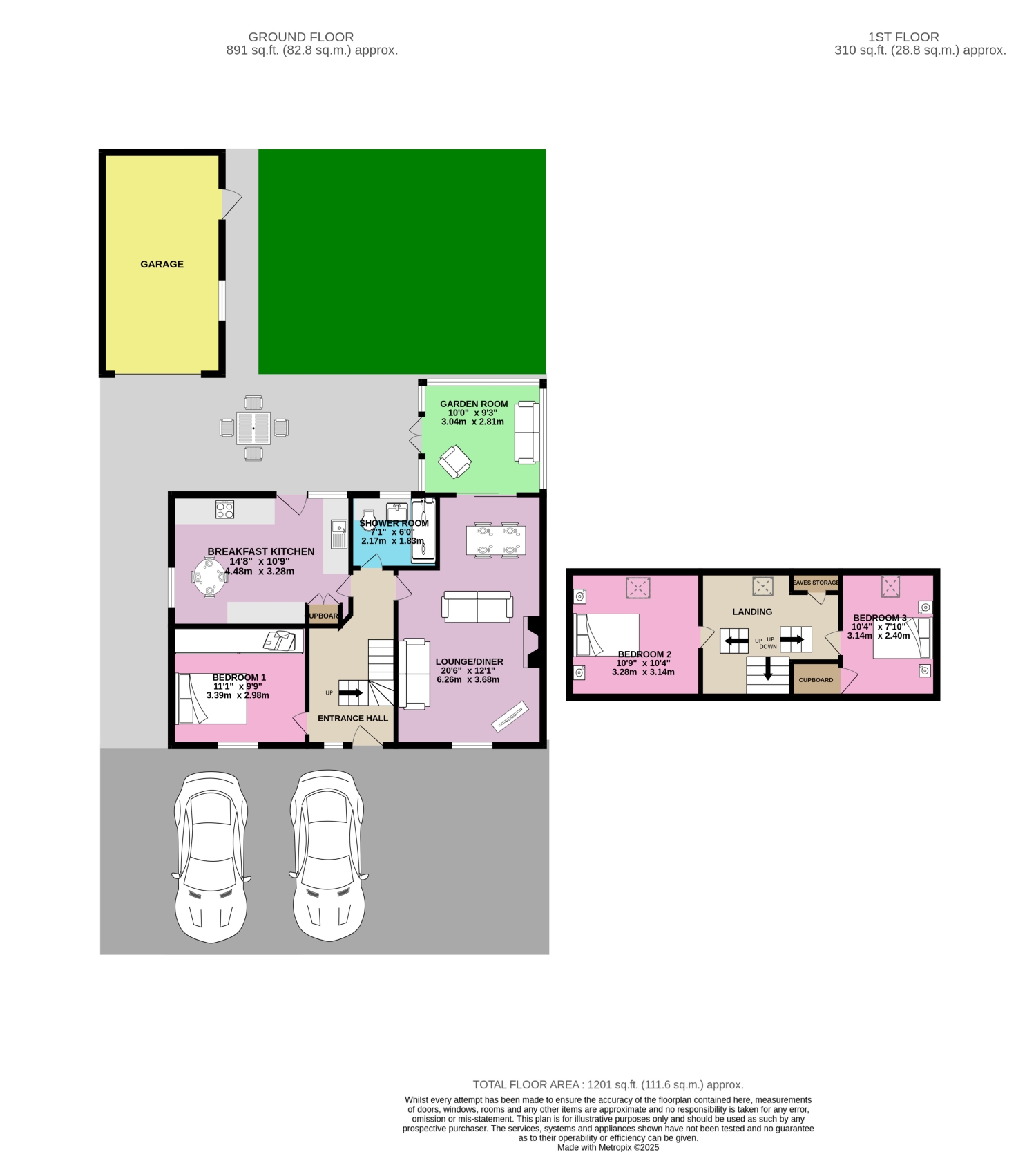 9, Dene Close, Hull floorplan