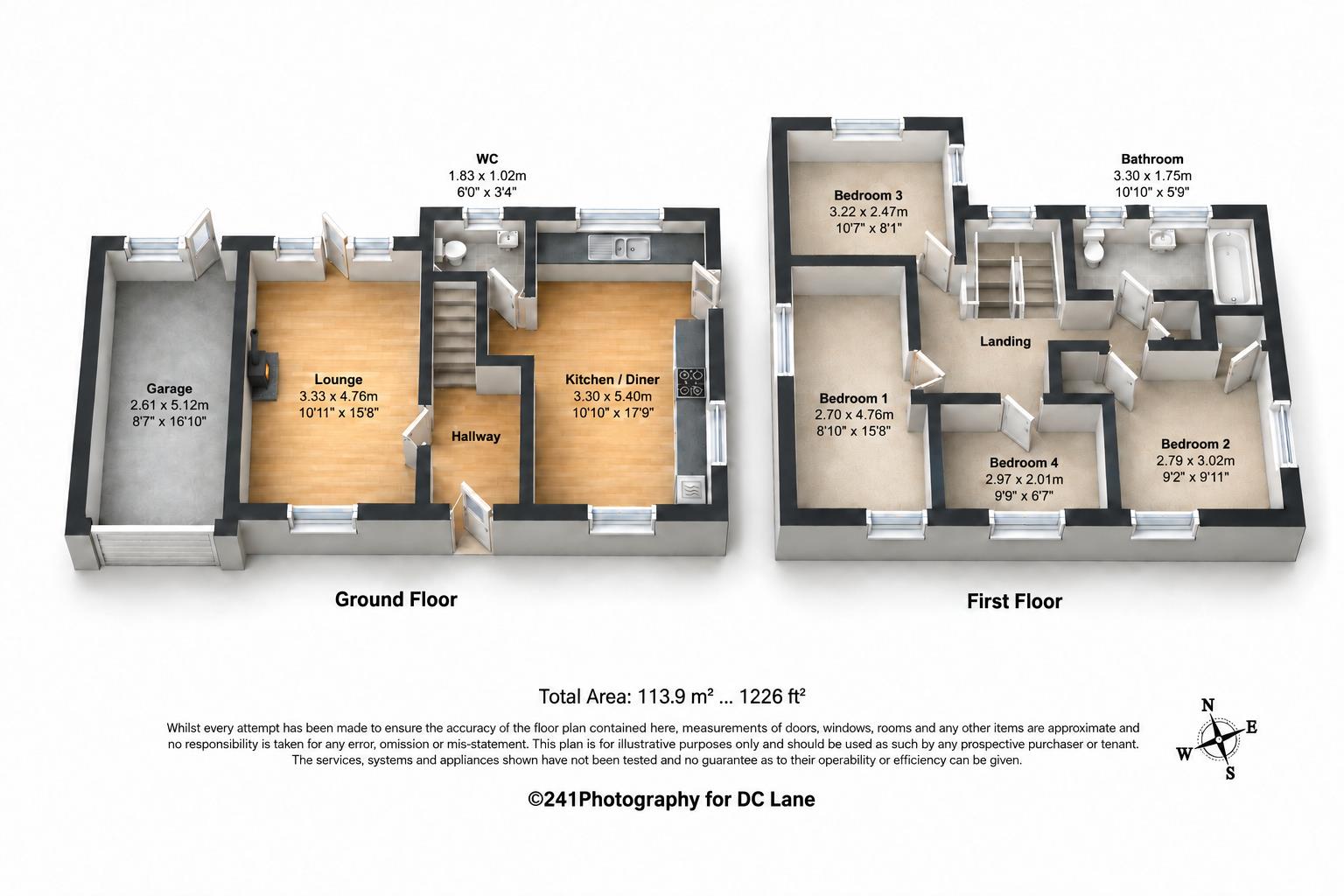 10, Cherry Tree Drive, Plymouth floorplan