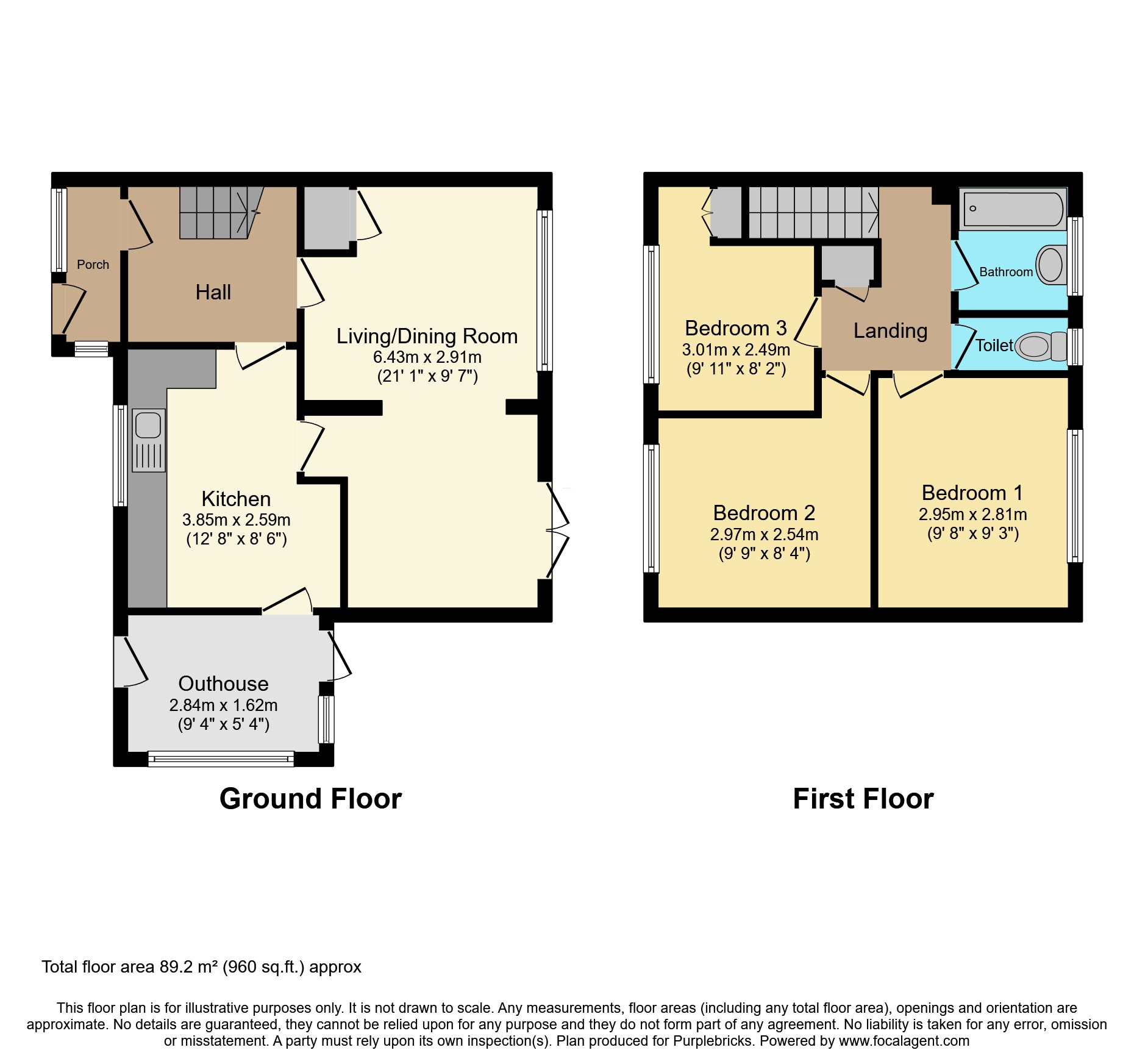 10, Newton Street, Hull floorplan