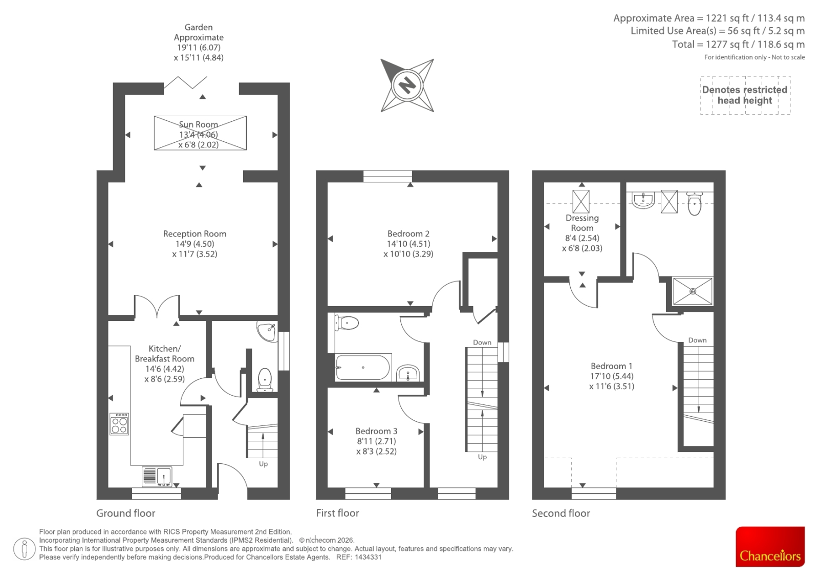 18 BUTTERCROSS LANE, Buttercross Lane, Witney floorplan