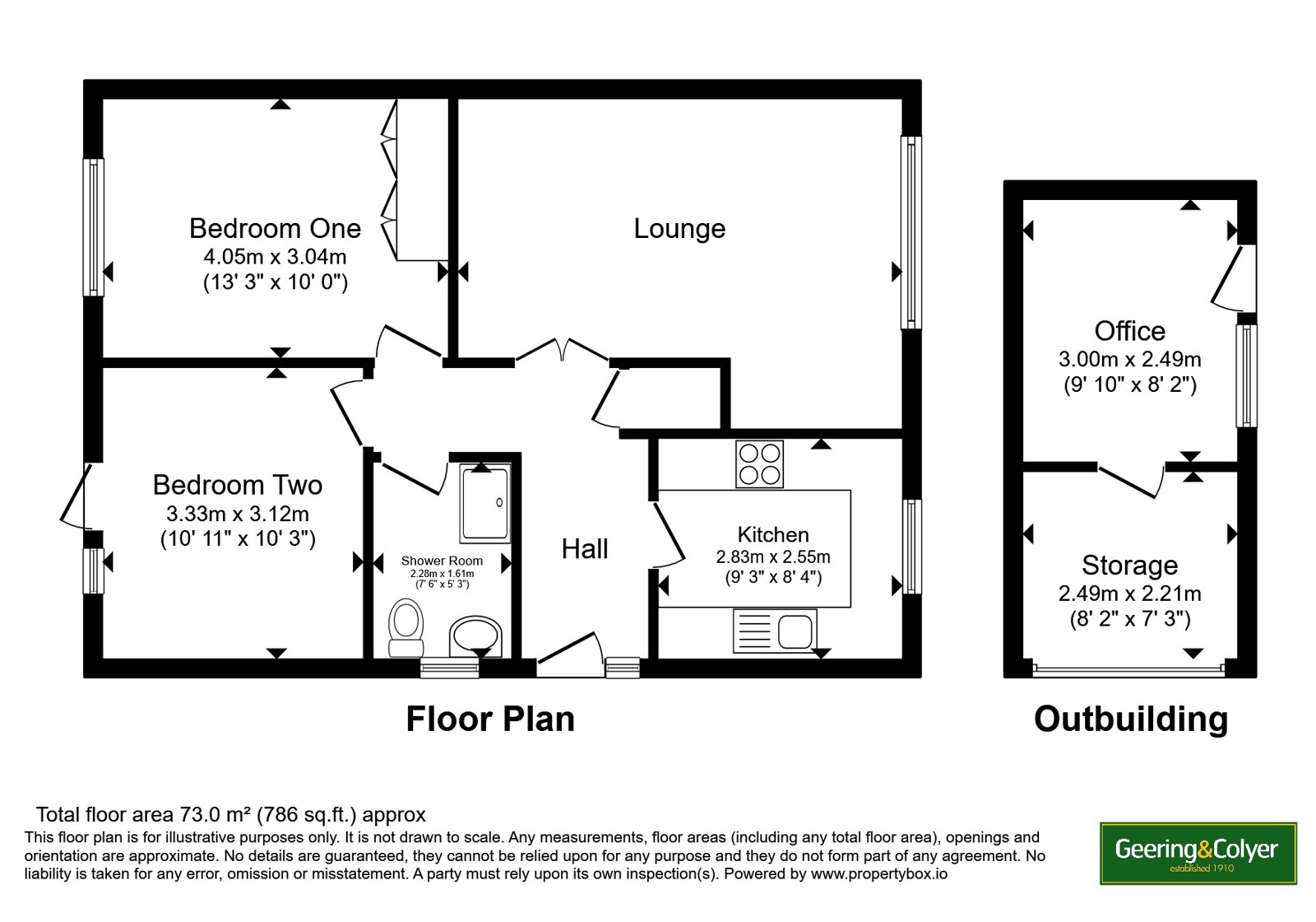 9, Chestnut Close, Dover floorplan