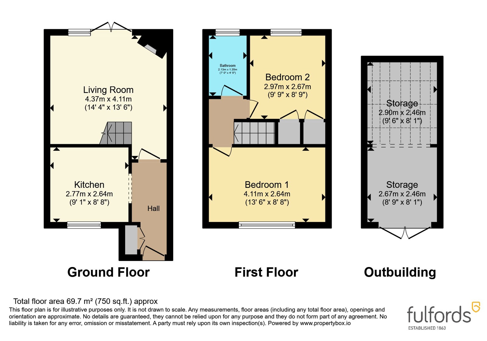 14, Church Path Road, Devon floorplan
