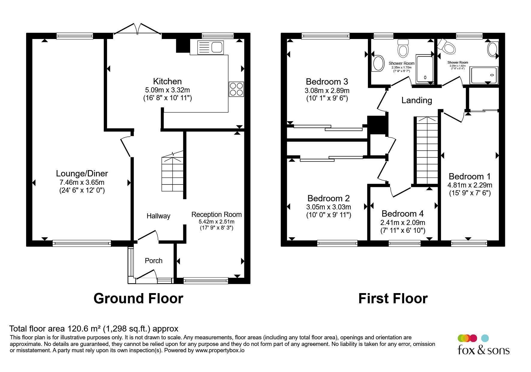 28, Brook Close, Plympton floorplan
