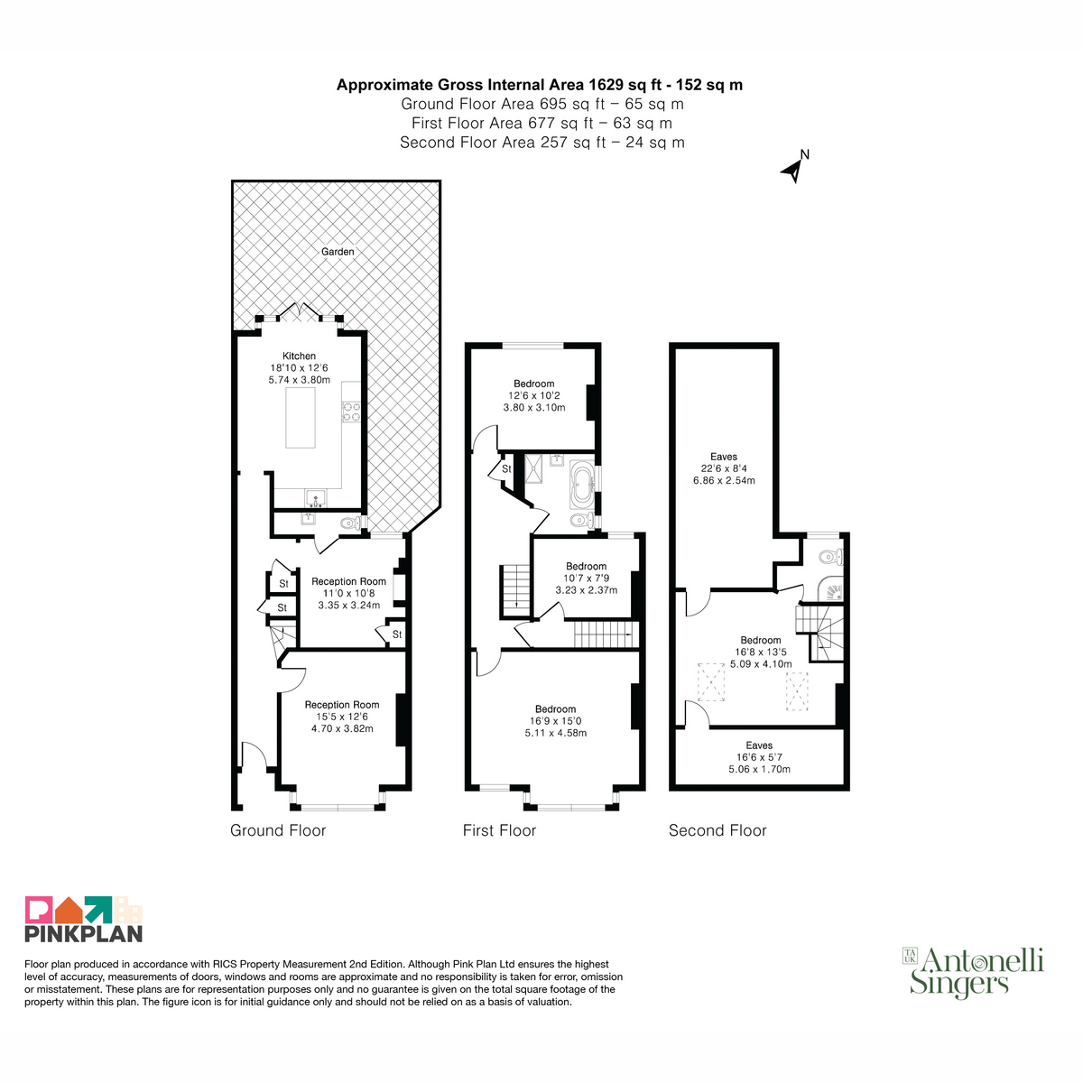 26, Edgar Road, South Croydon floorplan