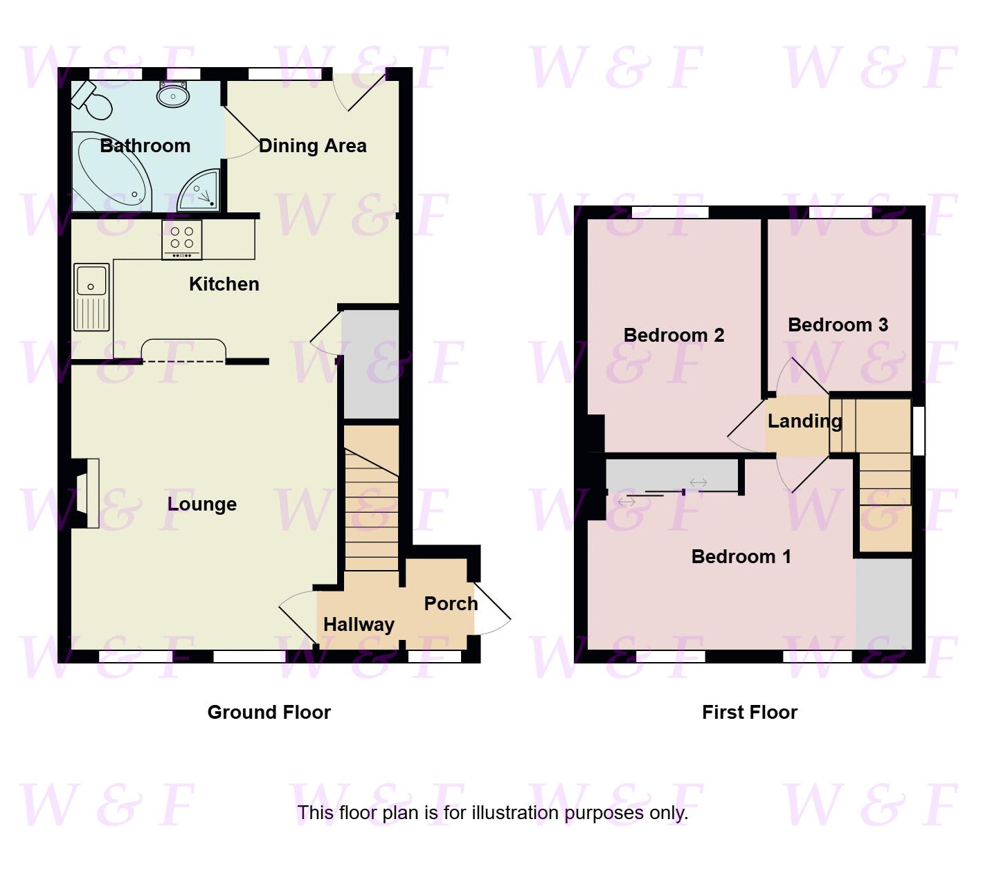 64, Gretton Road, Birmingham floorplan