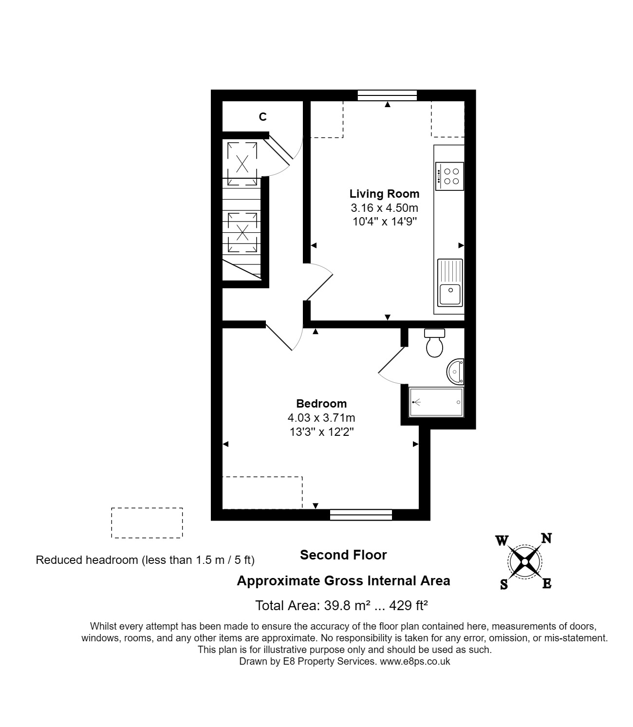 44, Abingdon Road, Oxford floorplan