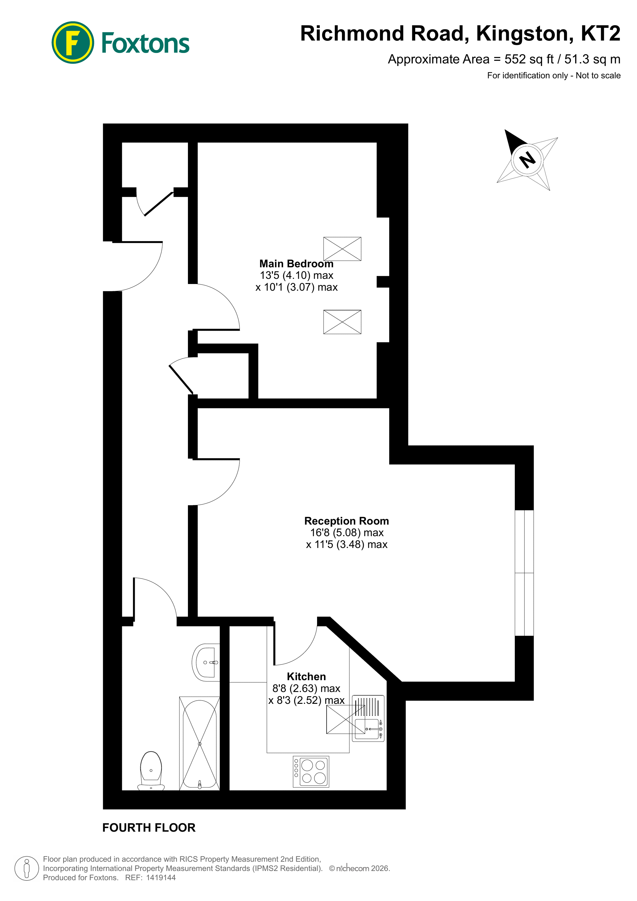 Kew Court, Kingston floorplan