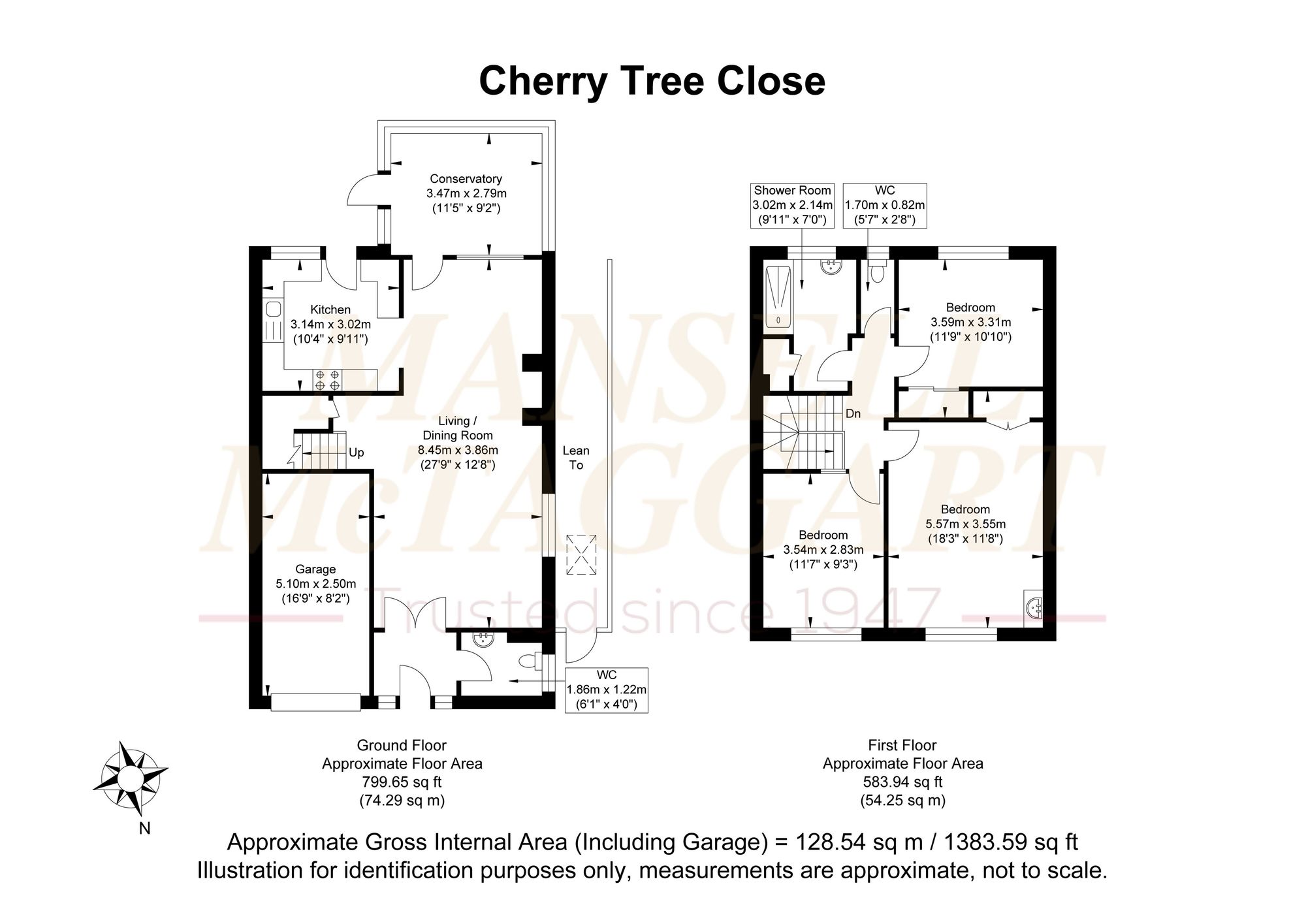 12 Cherry Tree Close, Billingshurst floorplan