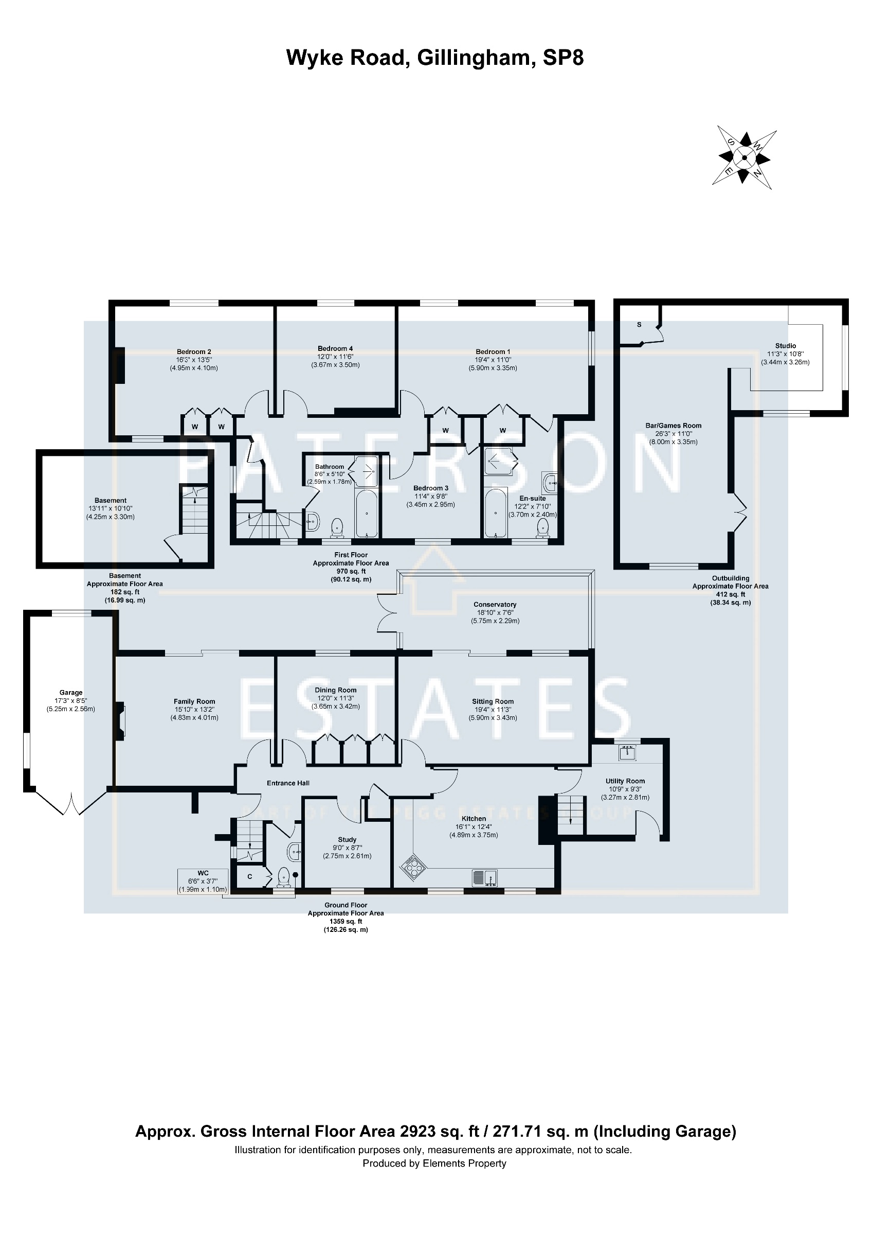 Oaktrees, Gillingham floorplan