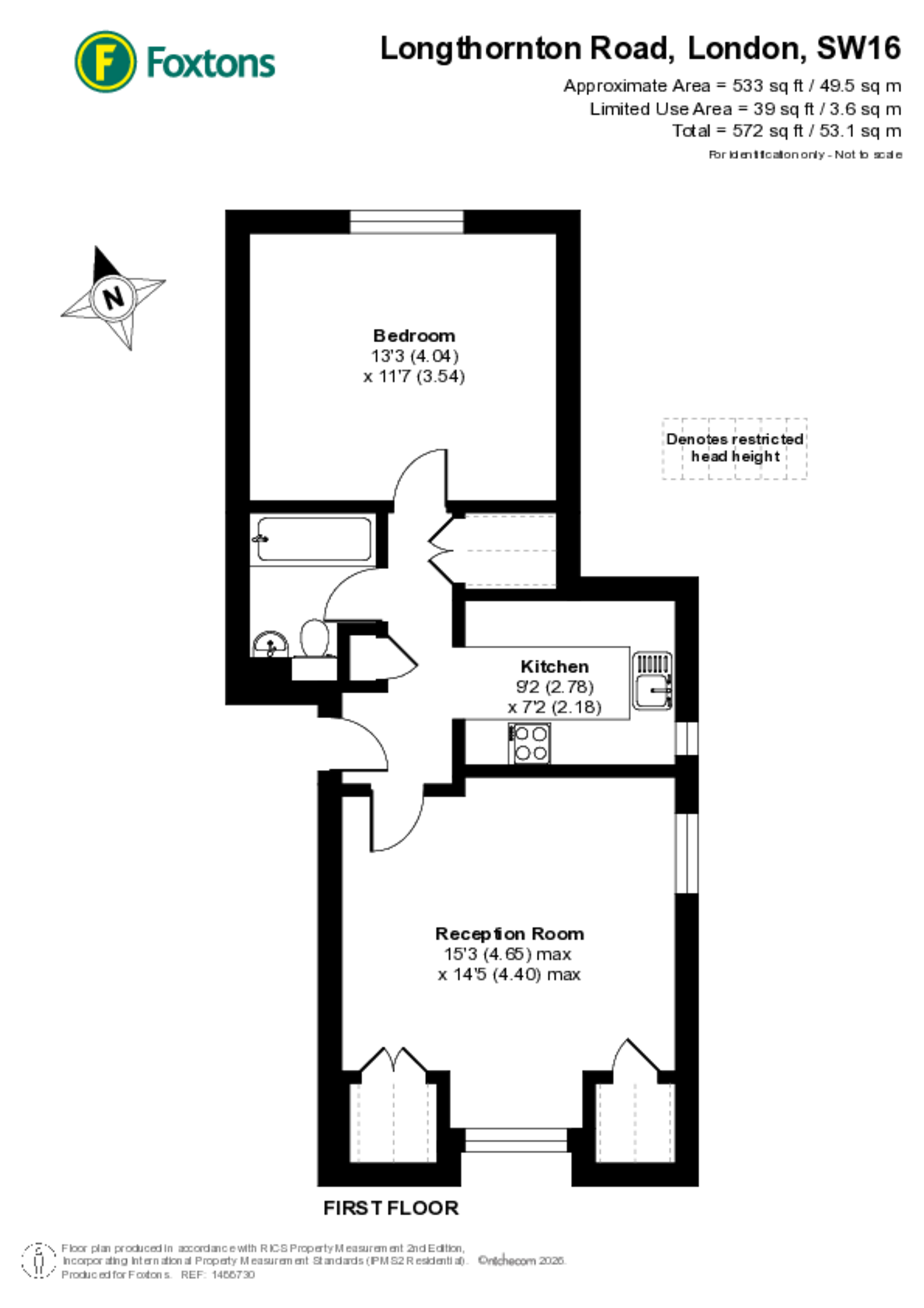 Pavillion Court, Streatham floorplan