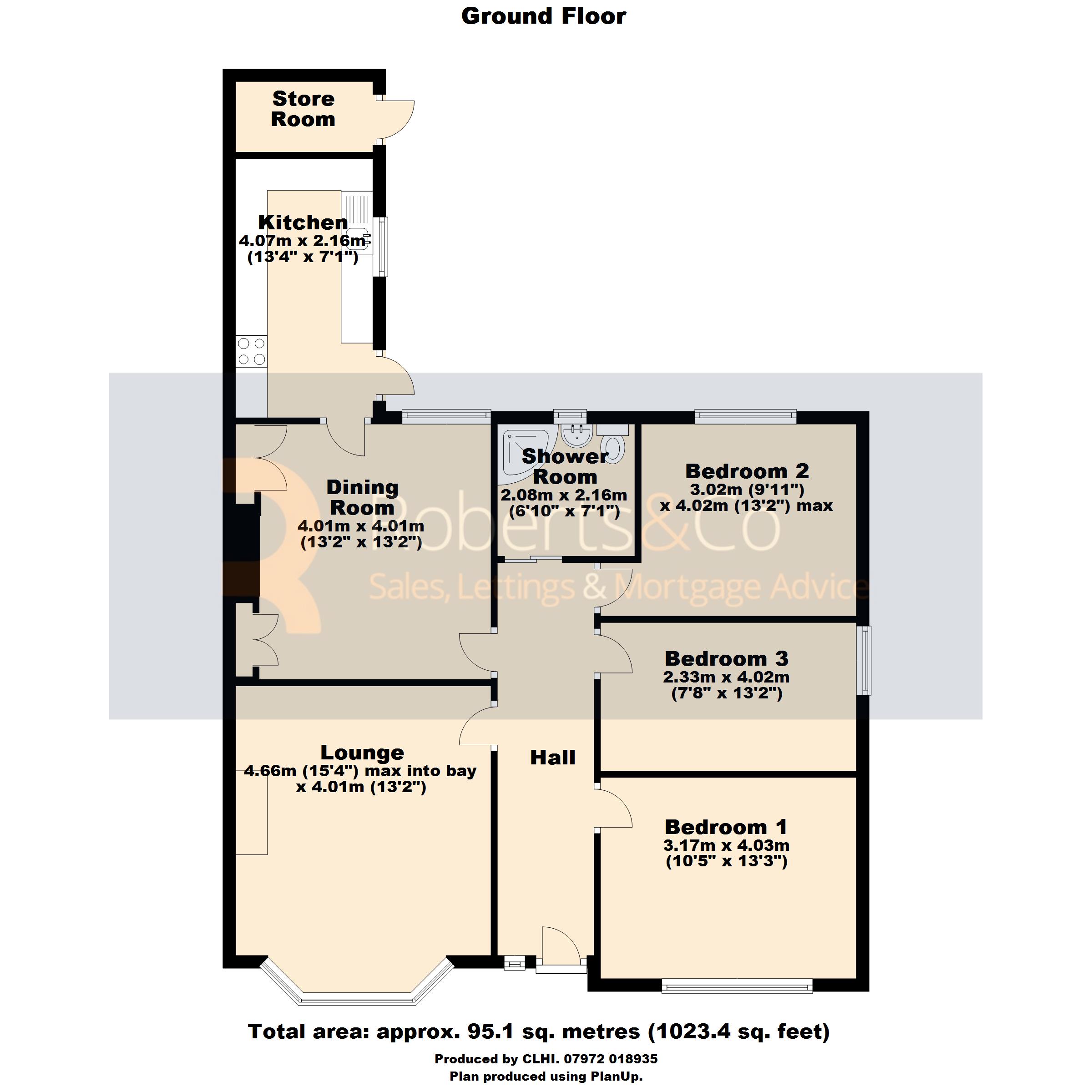 3 bed semidetached bungalow for sale in Kew Gardens, Penwortham