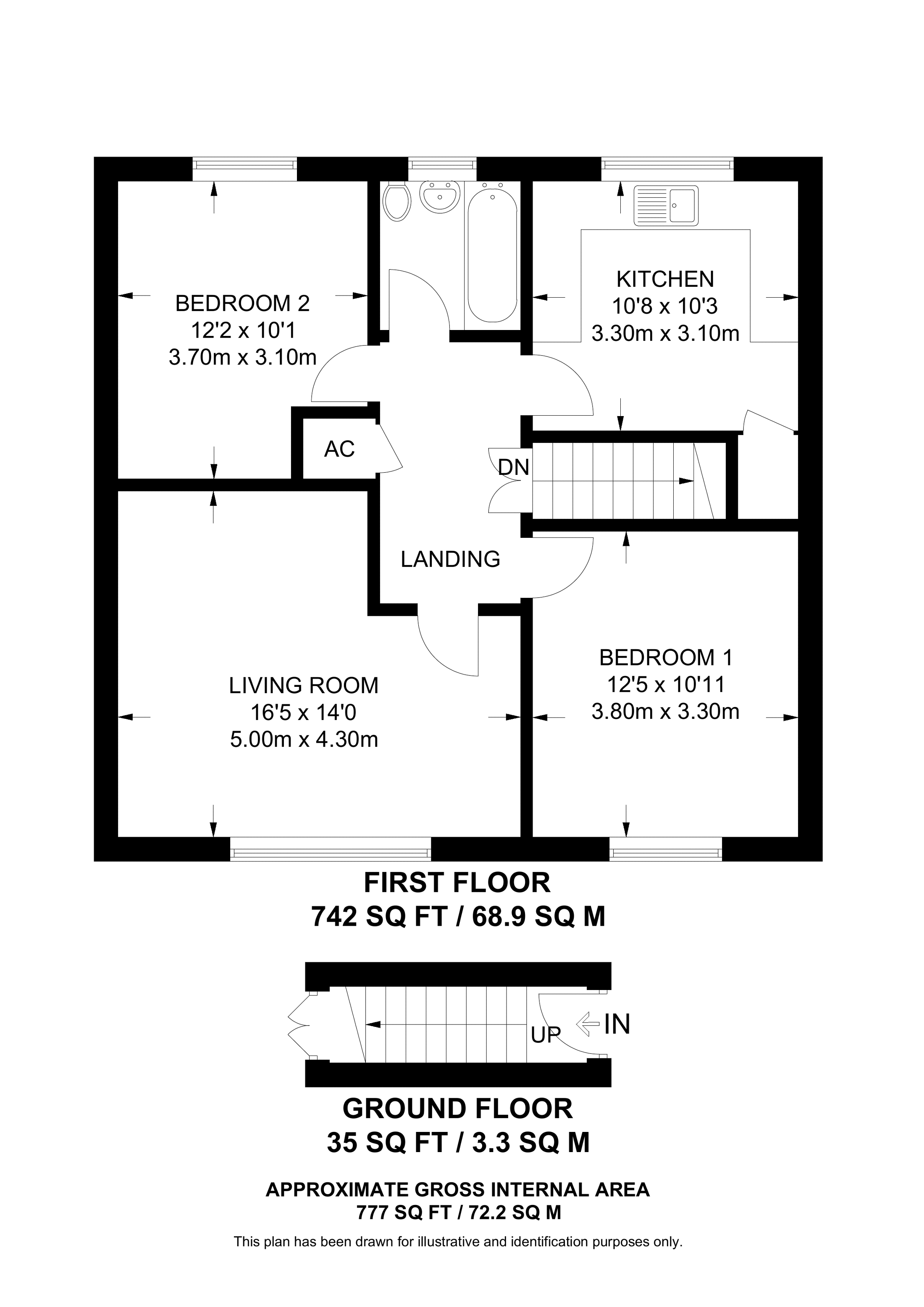 Hardy Road, Hemel Hempstead floorplan
