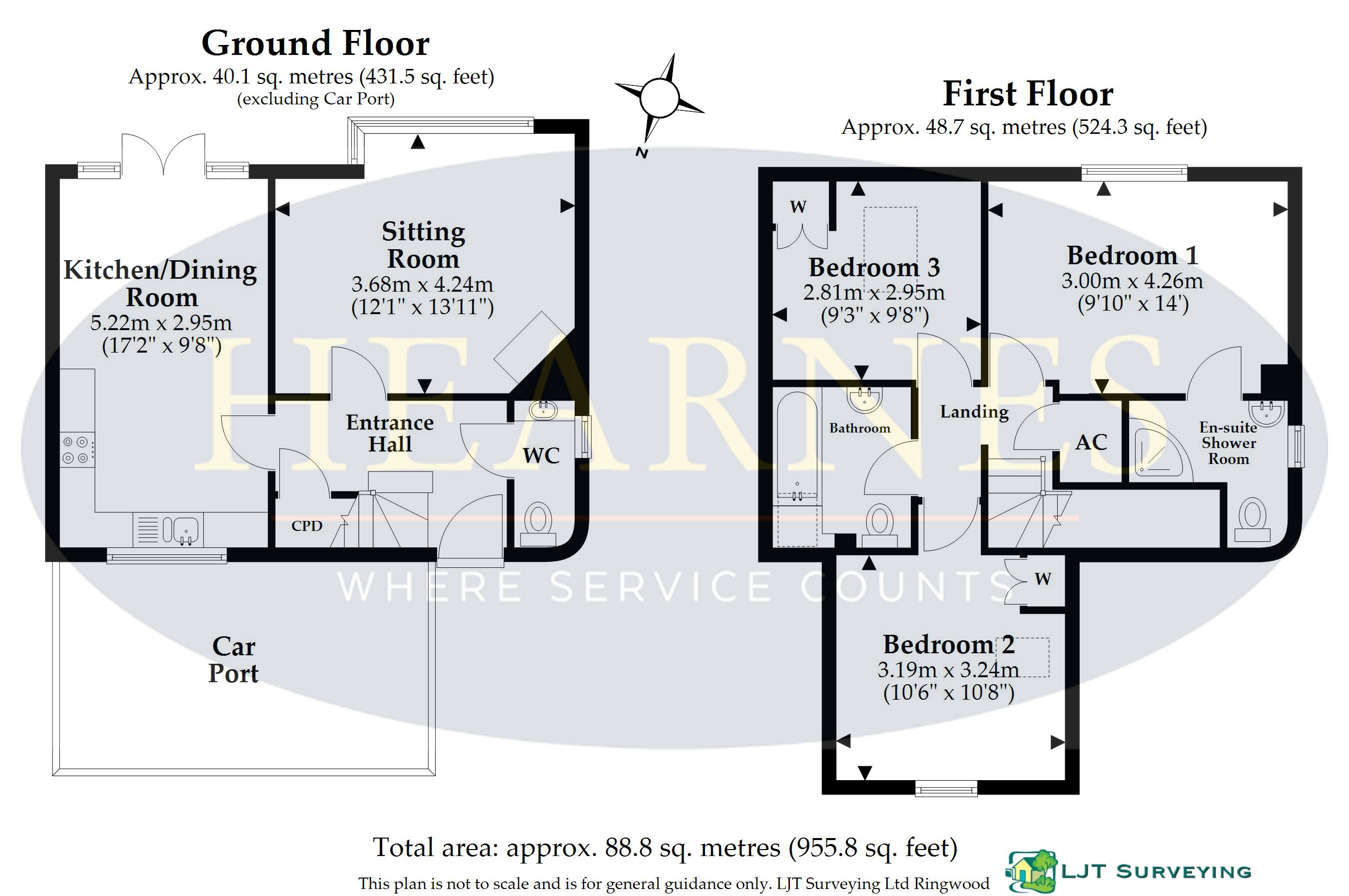 1a, Rodway, Wimborne floorplan
