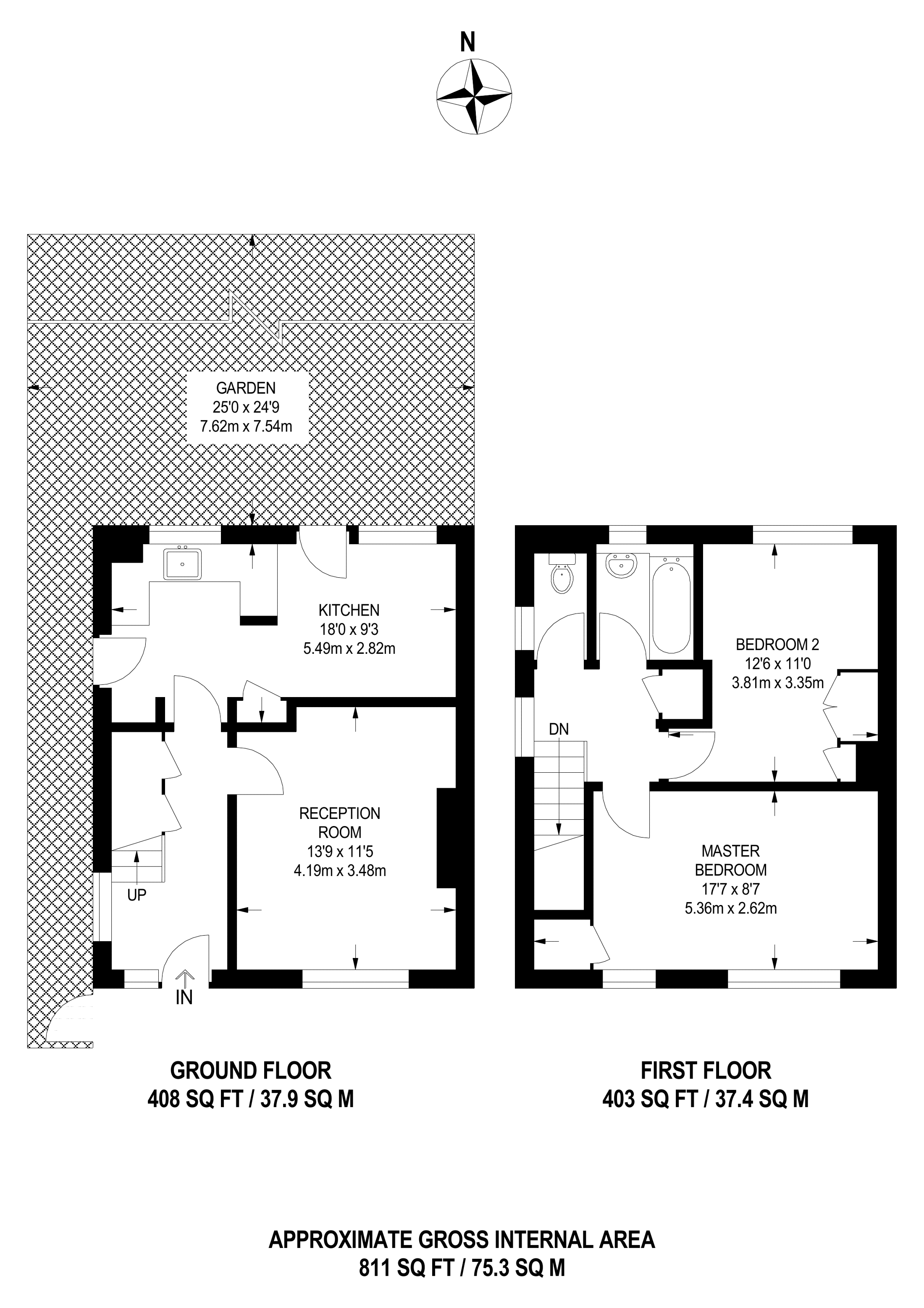 2 Bedrooms  to rent in Aylmer Road, Hampstead Garden Suburb, London N2