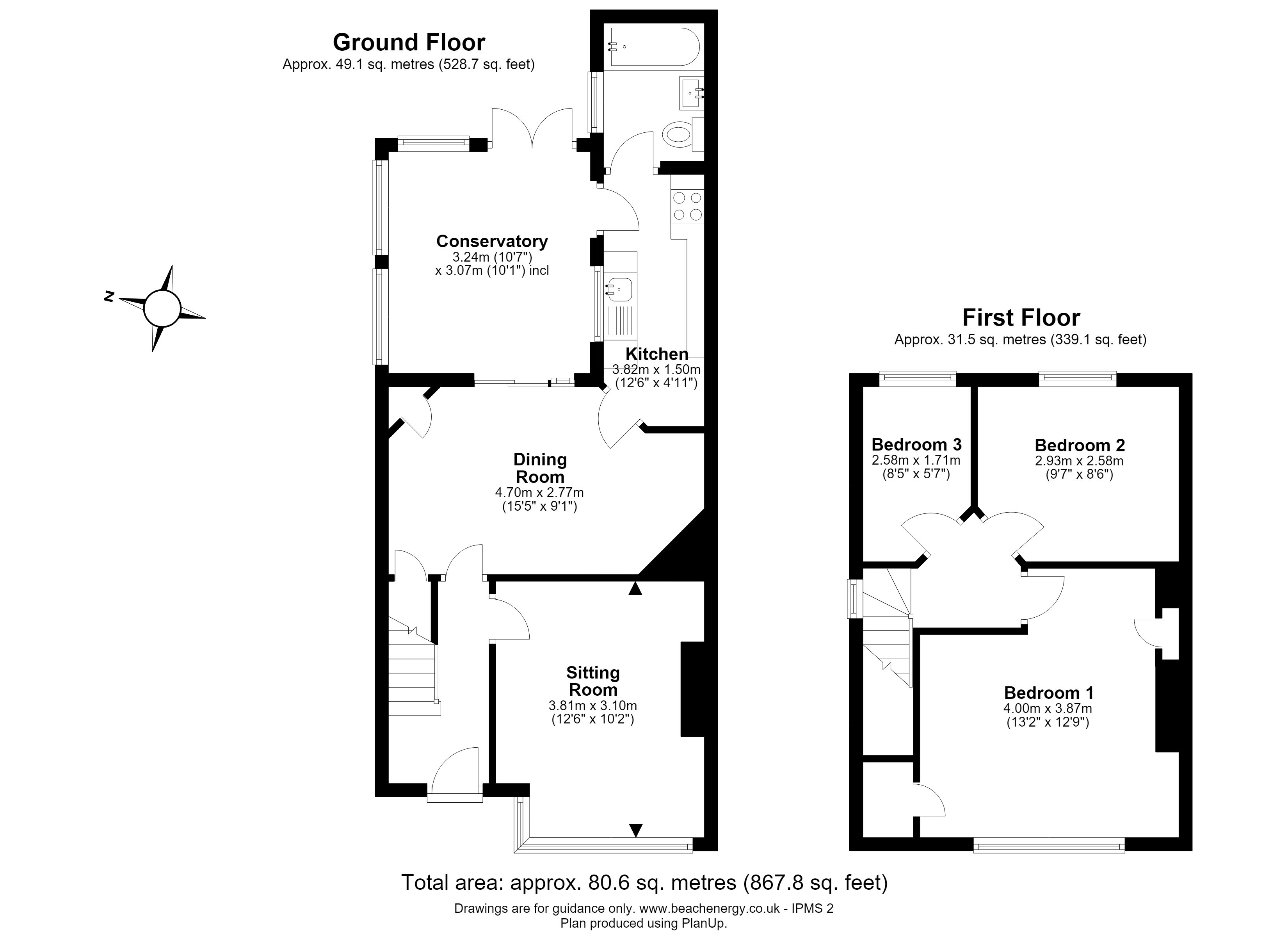 62, Cromwell Road, Cambridge floorplan