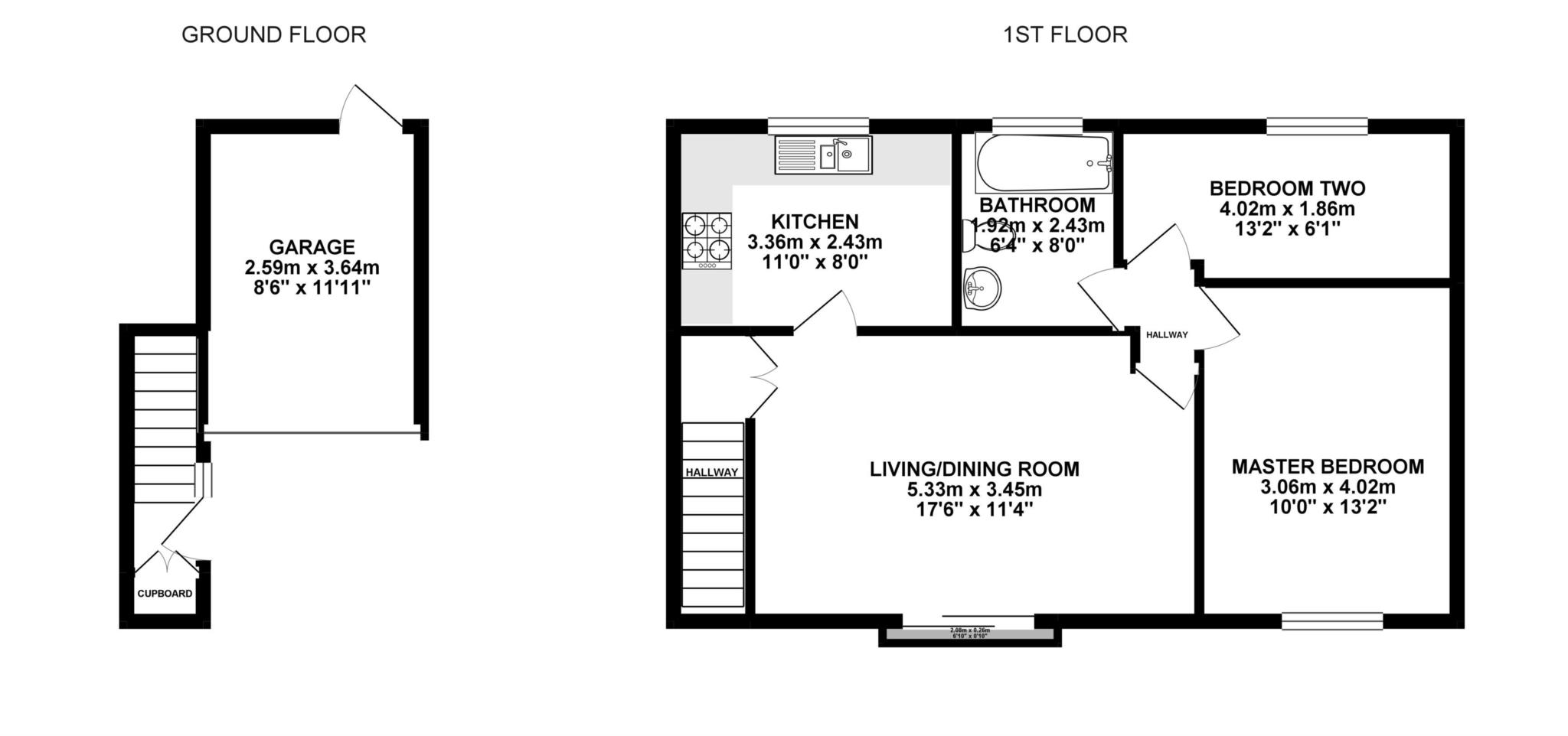 2 Bedrooms Parking/garage to rent in Darby Vale, Warfield, Bracknell RG42