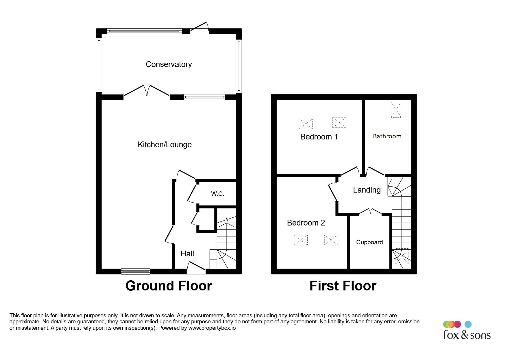 20, Robins Court, Chard floorplan